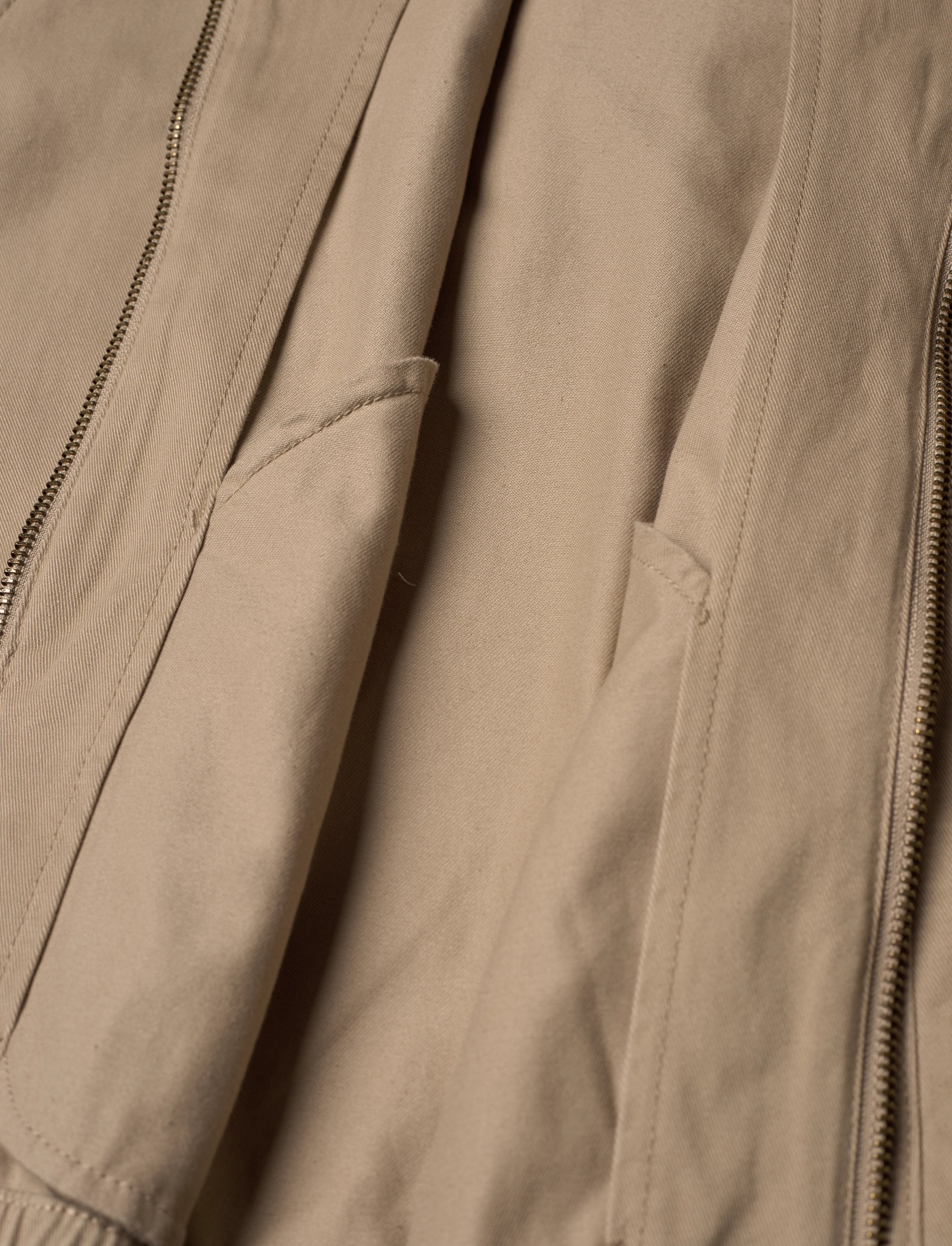 Weekday - Regular Cotton Jacket - dusty beige - 4