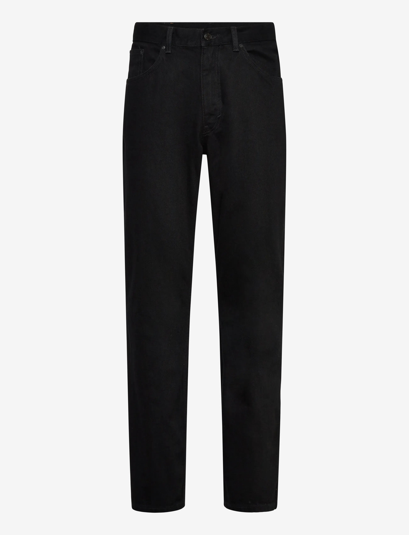 Weekday - Mercury Relaxed Bootcut Leg Jeans - loose jeans - black rinse - 0