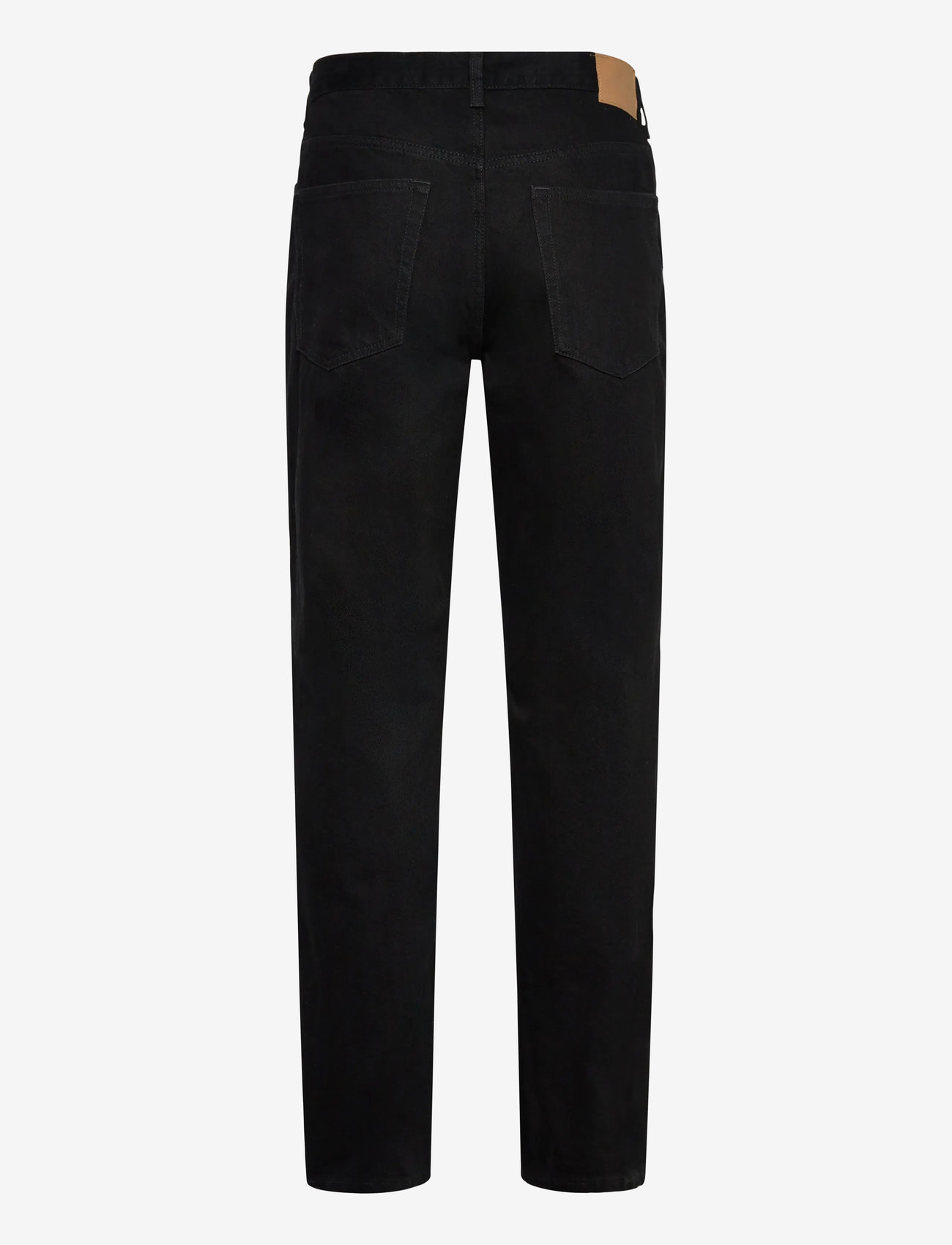 Weekday - Mercury Relaxed Bootcut Leg Jeans - loose jeans - black rinse - 1