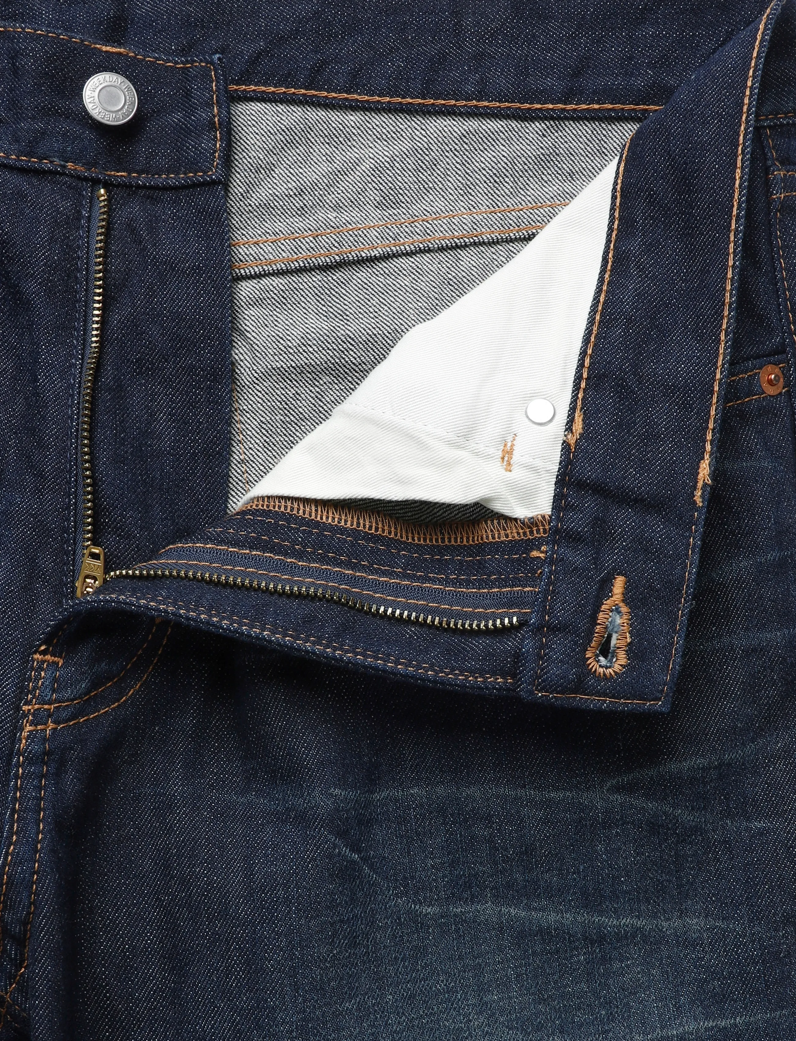 Weekday - Mercury Mid Rise Relaxed Bootcut Jeans - weite jeans - bounty blue - 3
