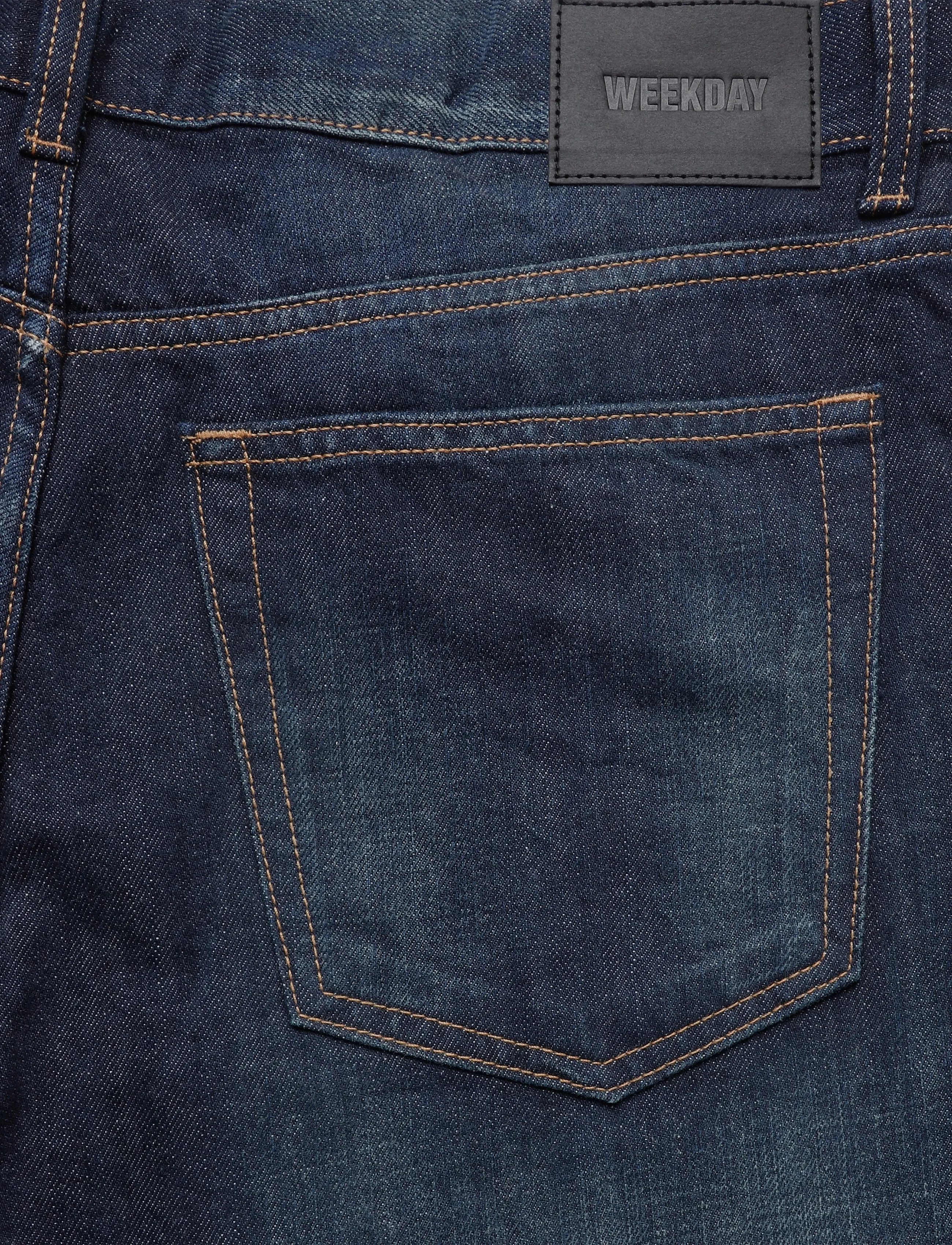 Weekday - Mercury Mid Rise Relaxed Bootcut Jeans - weite jeans - bounty blue - 4