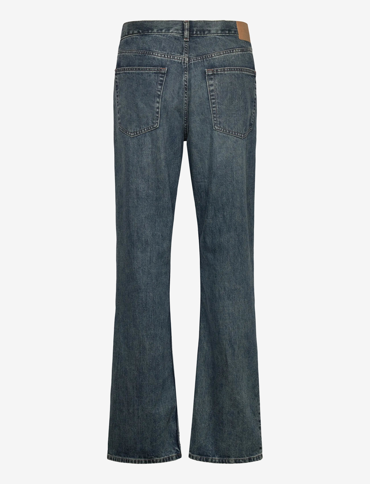 Weekday - Mercury Relaxed Bootcut Leg Jeans - loose jeans - second blue - 1