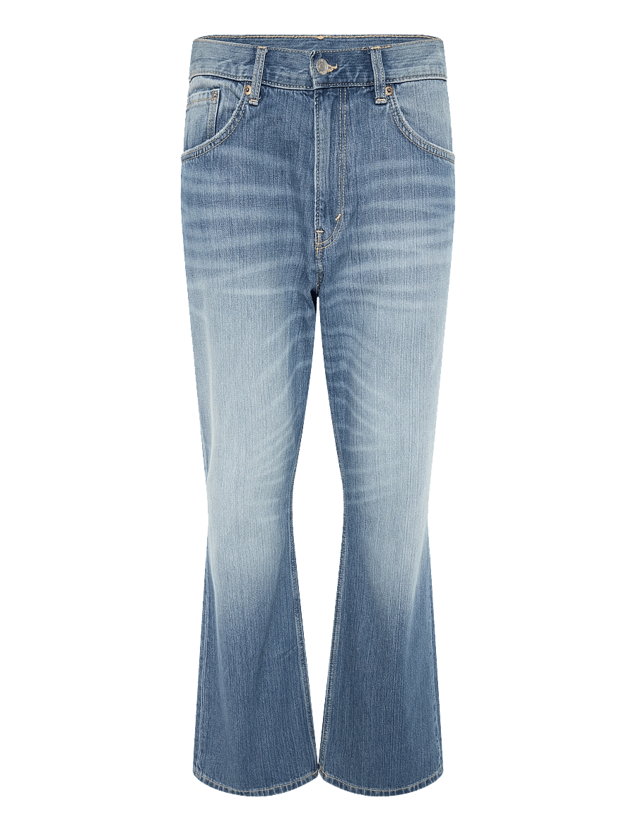 Weekday - Mercury Mid Rise Relaxed Bootcut Jeans - weite jeans - stallion blue - 1