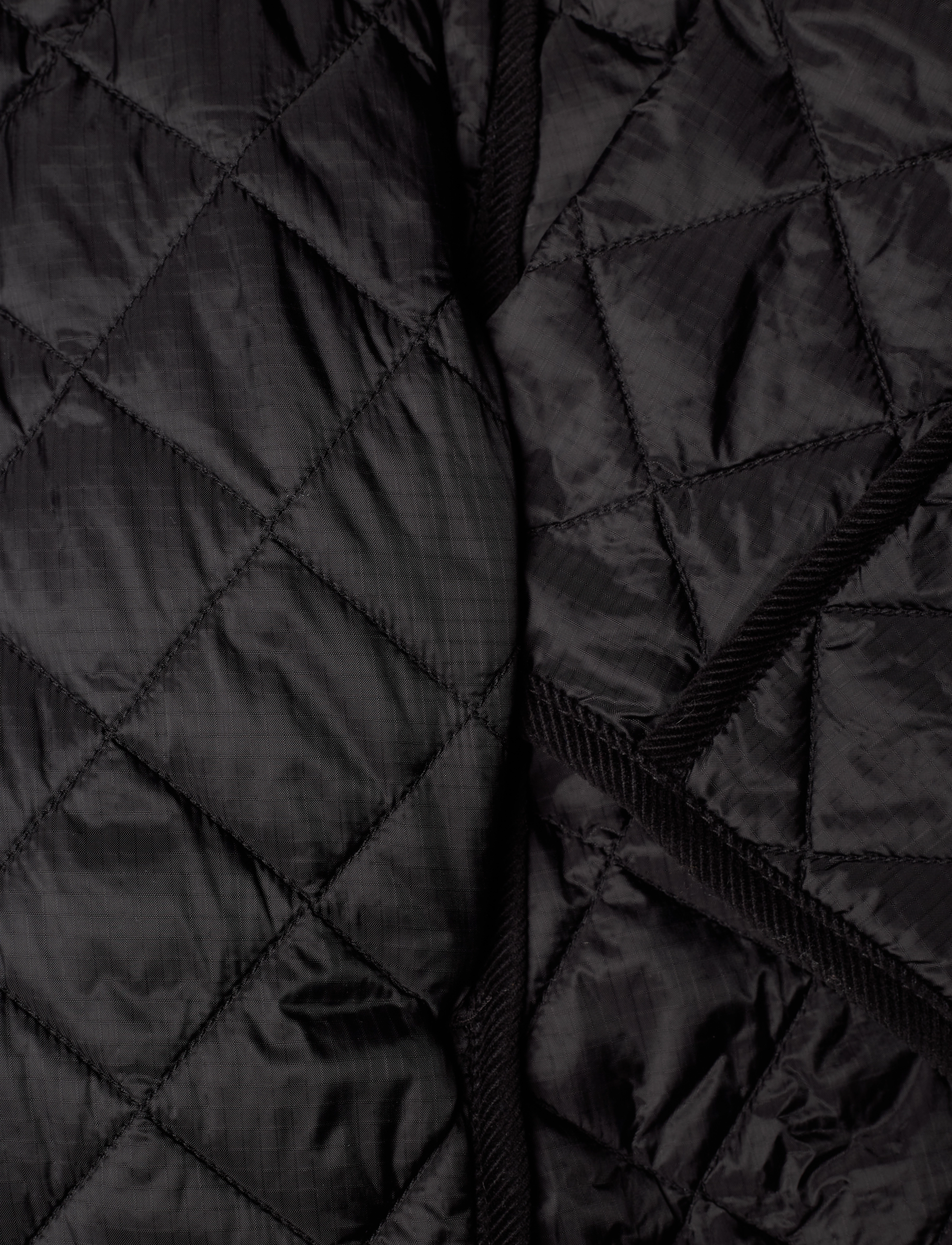 Weekday - Oversized Quilted Liner Jacket - forårsjakker - black - 3