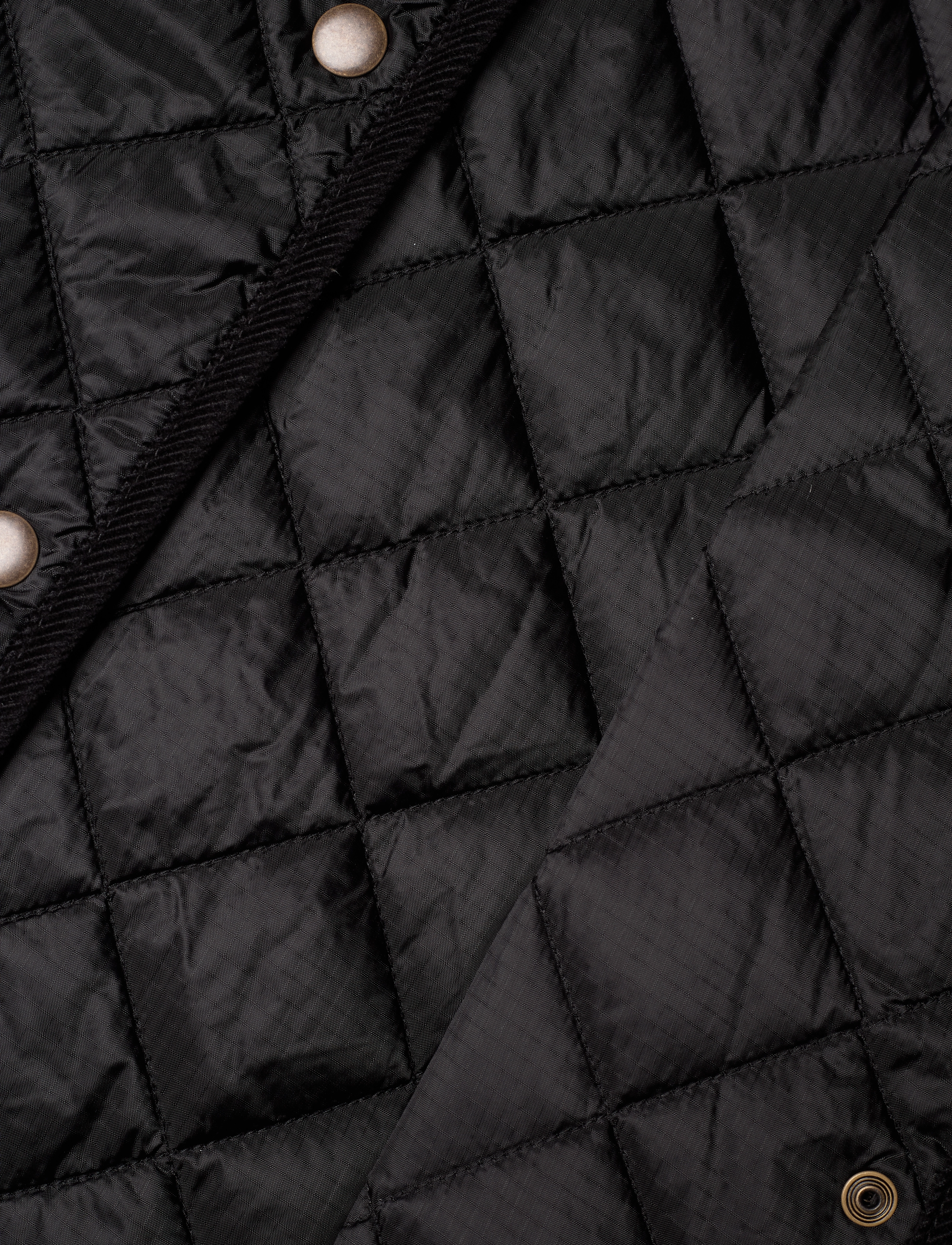 Weekday - Oversized Quilted Liner Jacket - forårsjakker - black - 4