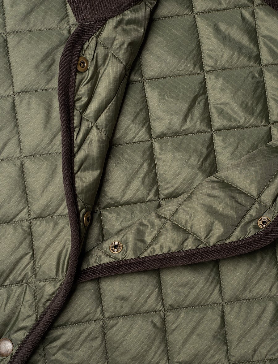 Weekday - Oversized Quilted Liner Jacket - steppjacken - khaki green - 2