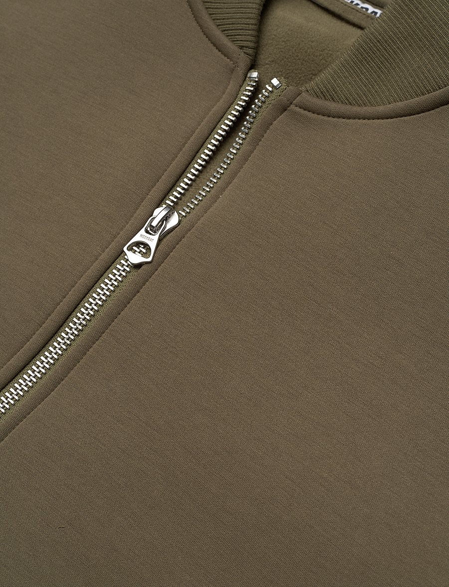 Weekday - Scuba Bomber Jacket - fall jackets - khaki - 2