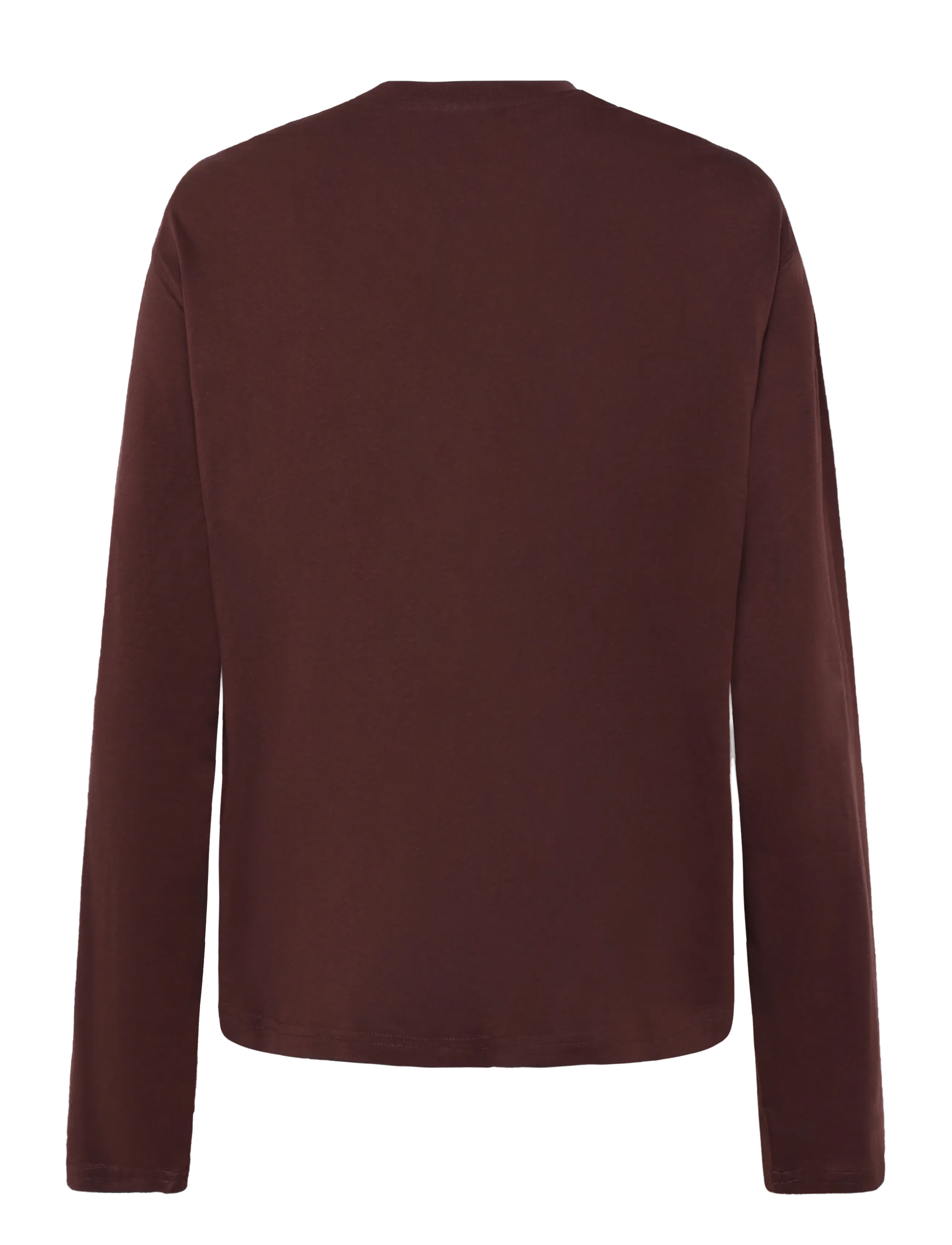 WEEKDAY Long-Sleeved Boxy Cotton T-Shirt dam – bild 2
