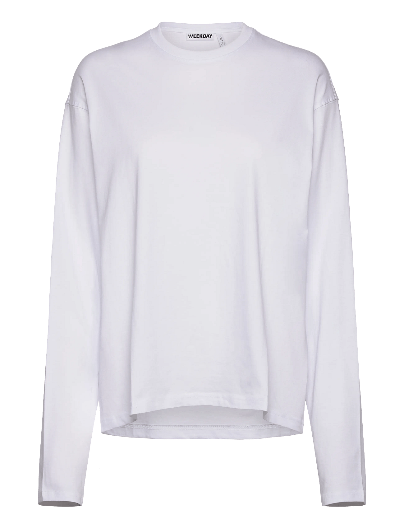 Weekday - Long-Sleeved Boxy Cotton T-Shirt