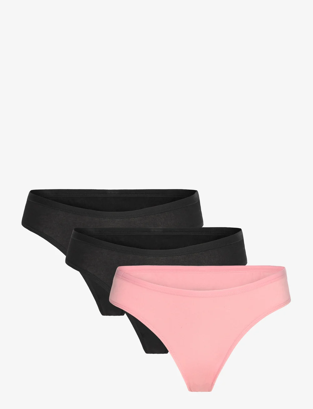 Weekday - 3-pack Inez Brazilian Cotton Briefs - briefs - pink dusty light - 0
