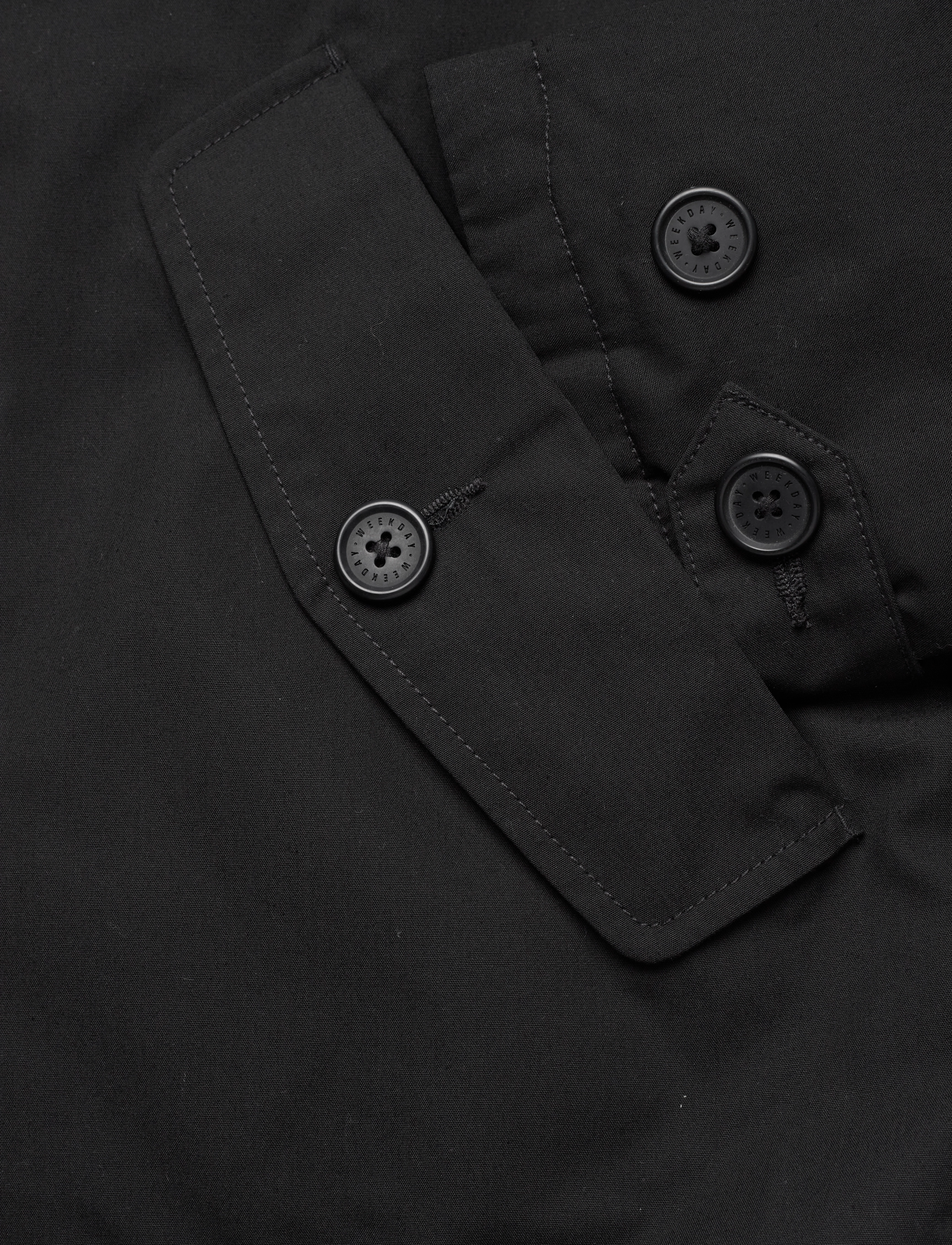 Weekday - Relaxed Jacket - lentejassen - black - 3