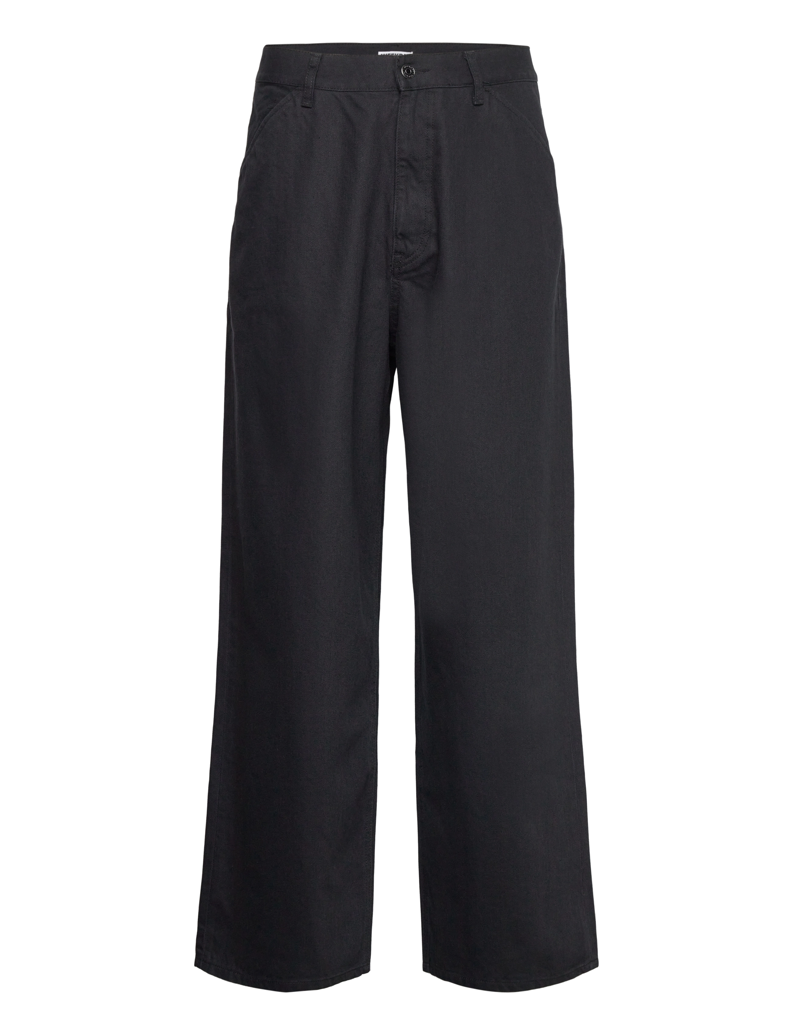 Weekday Astro Linen Blend Trousers, 26, Schwarz - Männerswear