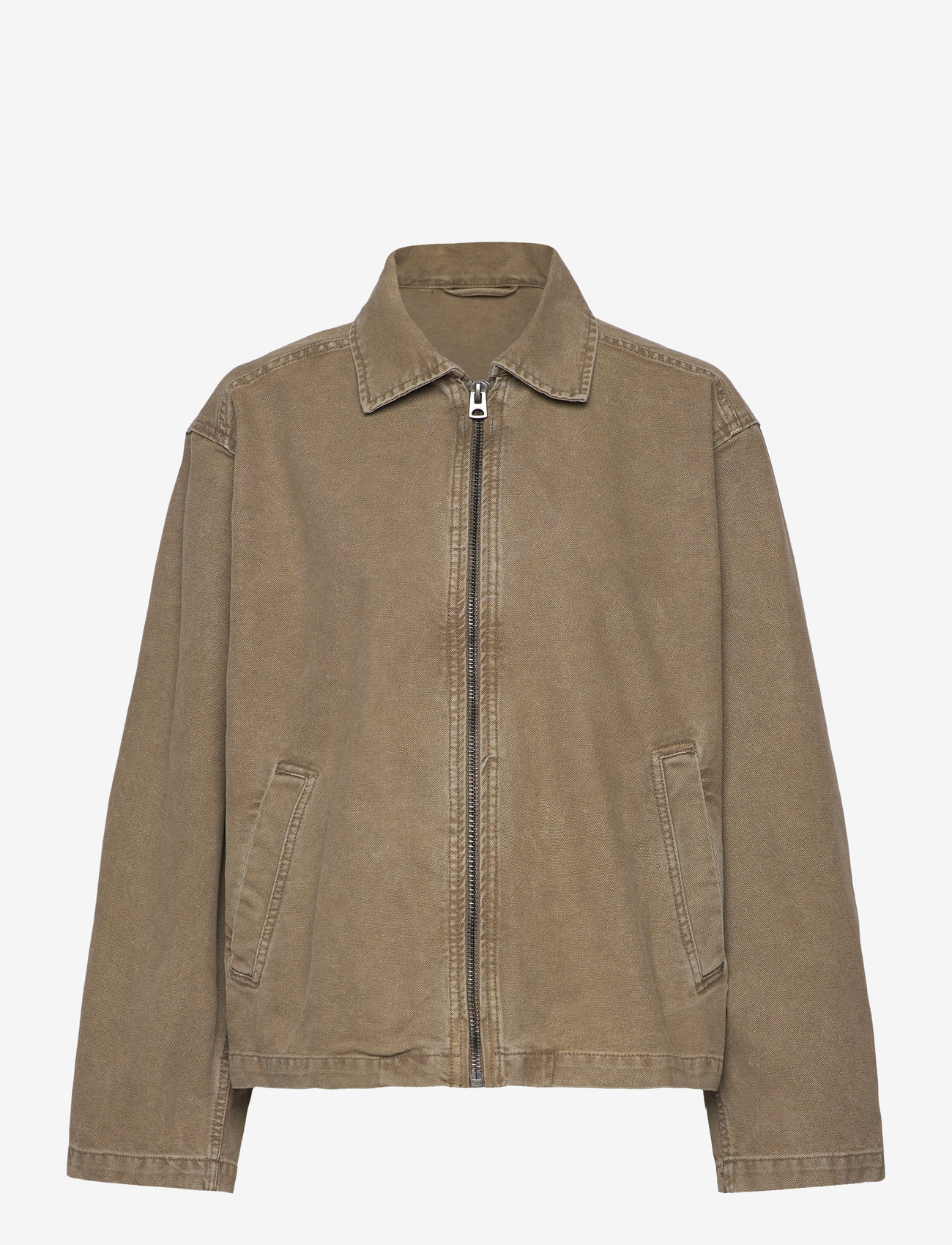 Weekday - Washed Canvas Jacket - mole - 0