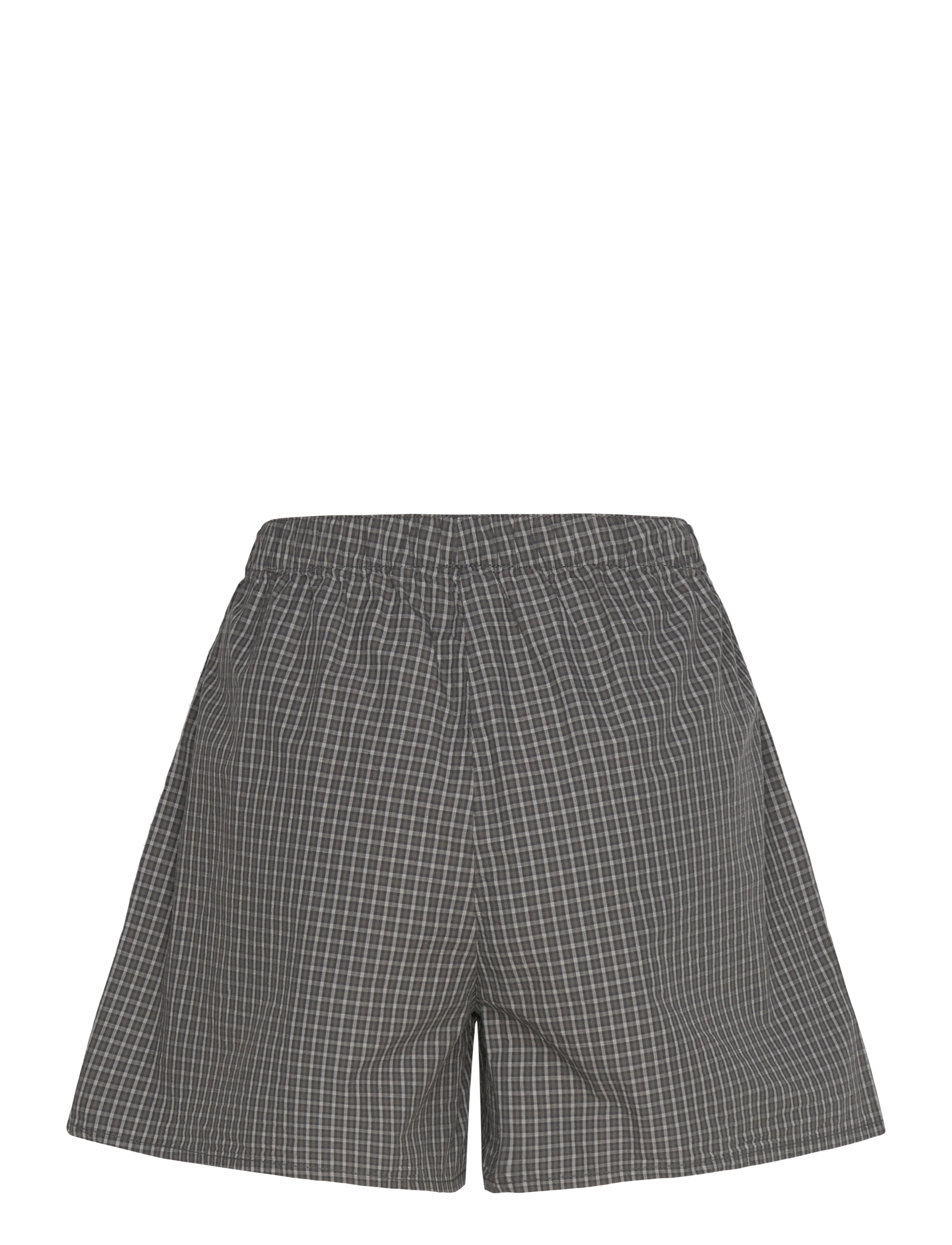 Weekday - Low Rise Cotton Shorts - casual shorts - dark mole - 1