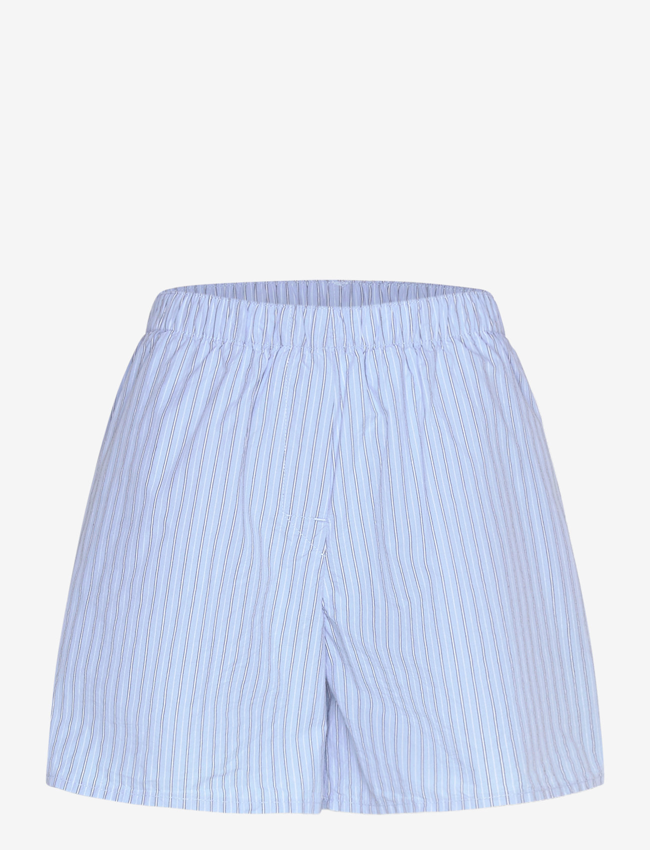 Weekday - Low Rise Cotton Shorts - casual shorts - light blue - 0