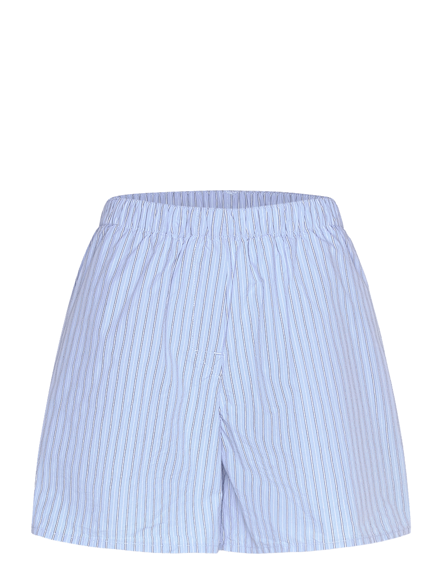 Weekday - Low Rise Cotton Shorts - freizeitshorts - light blue - 0