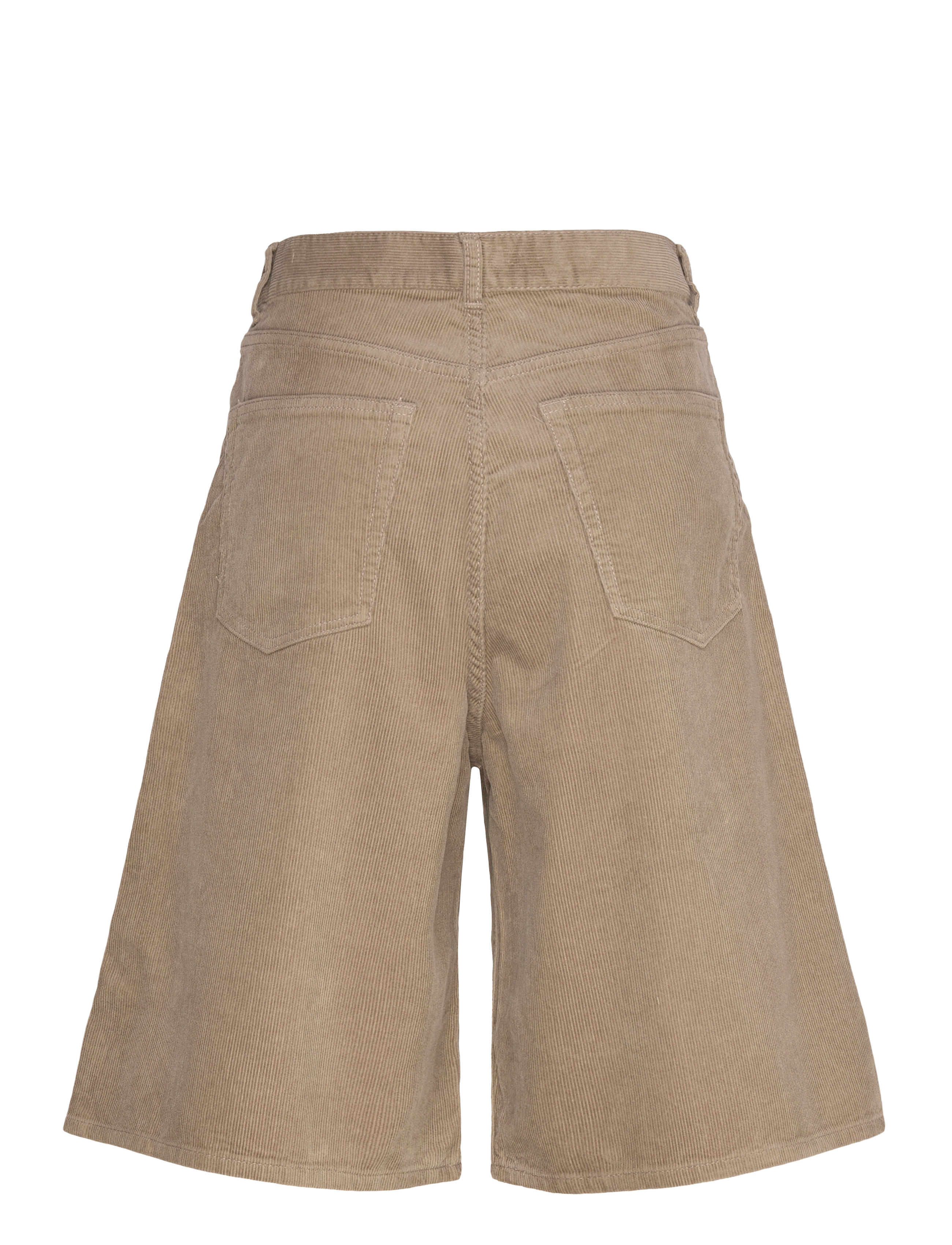 Weekday - Astro Loose Baggy Corduroy Shorts - lühikesed vabaajapüksid - brown medium dusty - 1