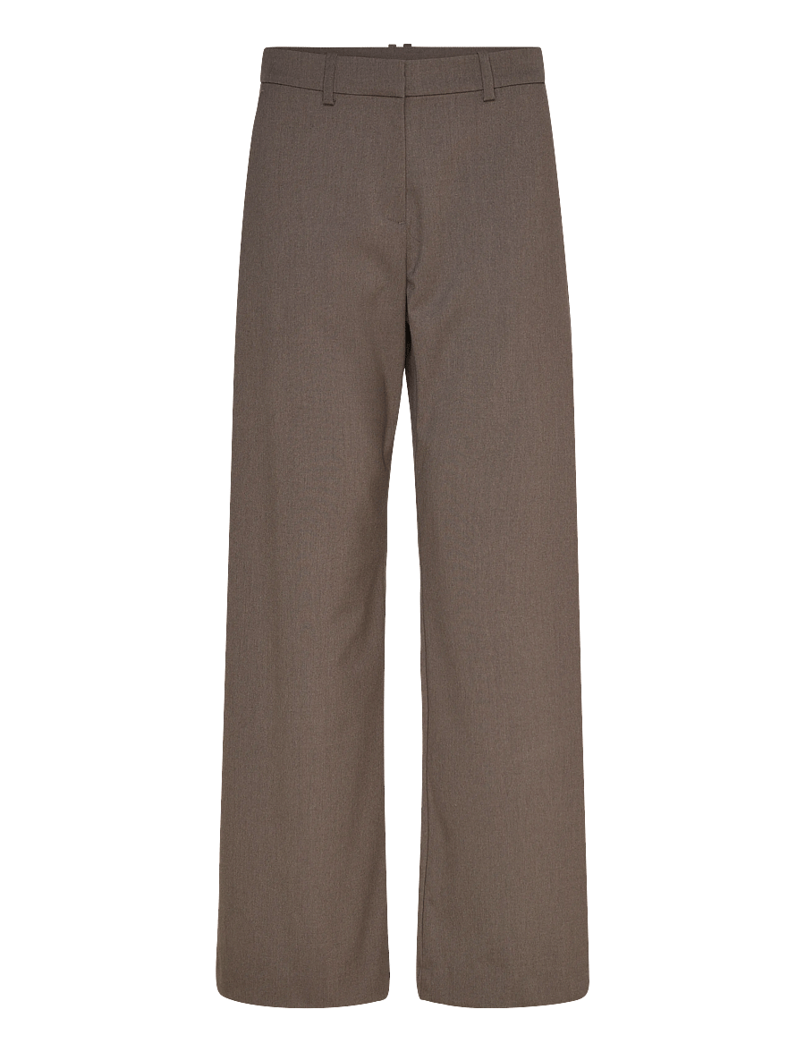 Weekday - Low-Waisted Loose Fit Suit Trousers - klasikinės kelnės - grey dark - 0