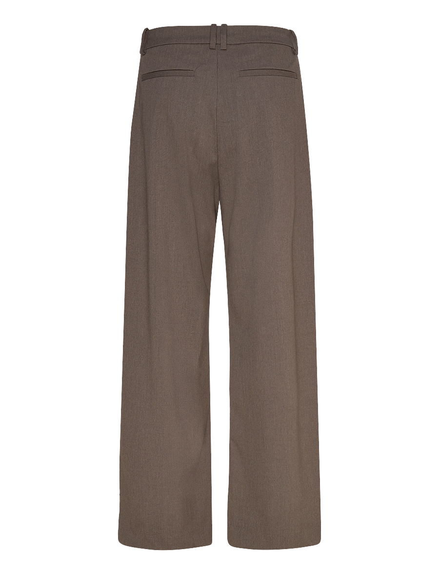 Weekday - Low-Waisted Loose Fit Suit Trousers - klasikinės kelnės - grey dark - 1