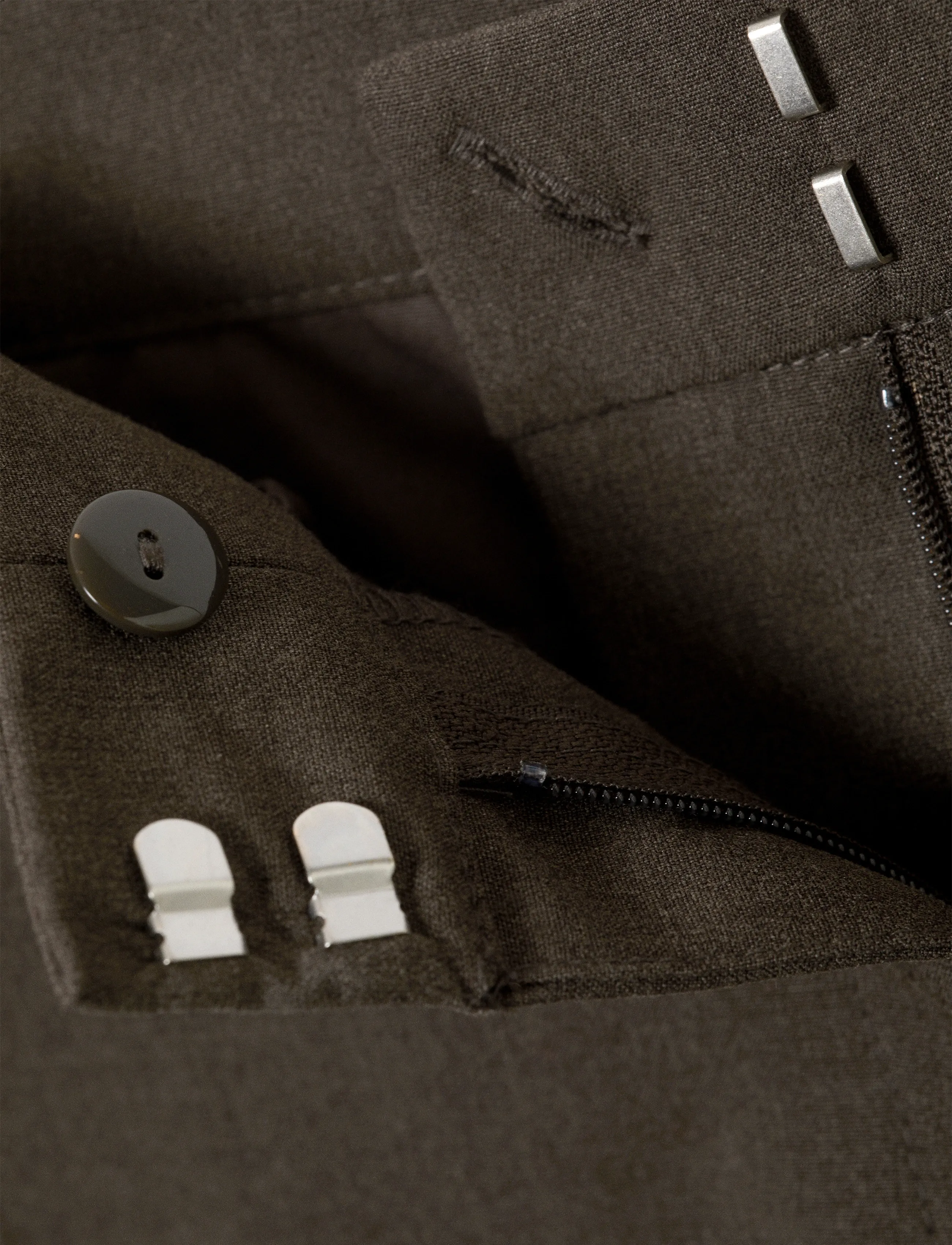 Weekday - Low-Waisted Loose Fit Suit Trousers - anzugshosen - grey dark - 5