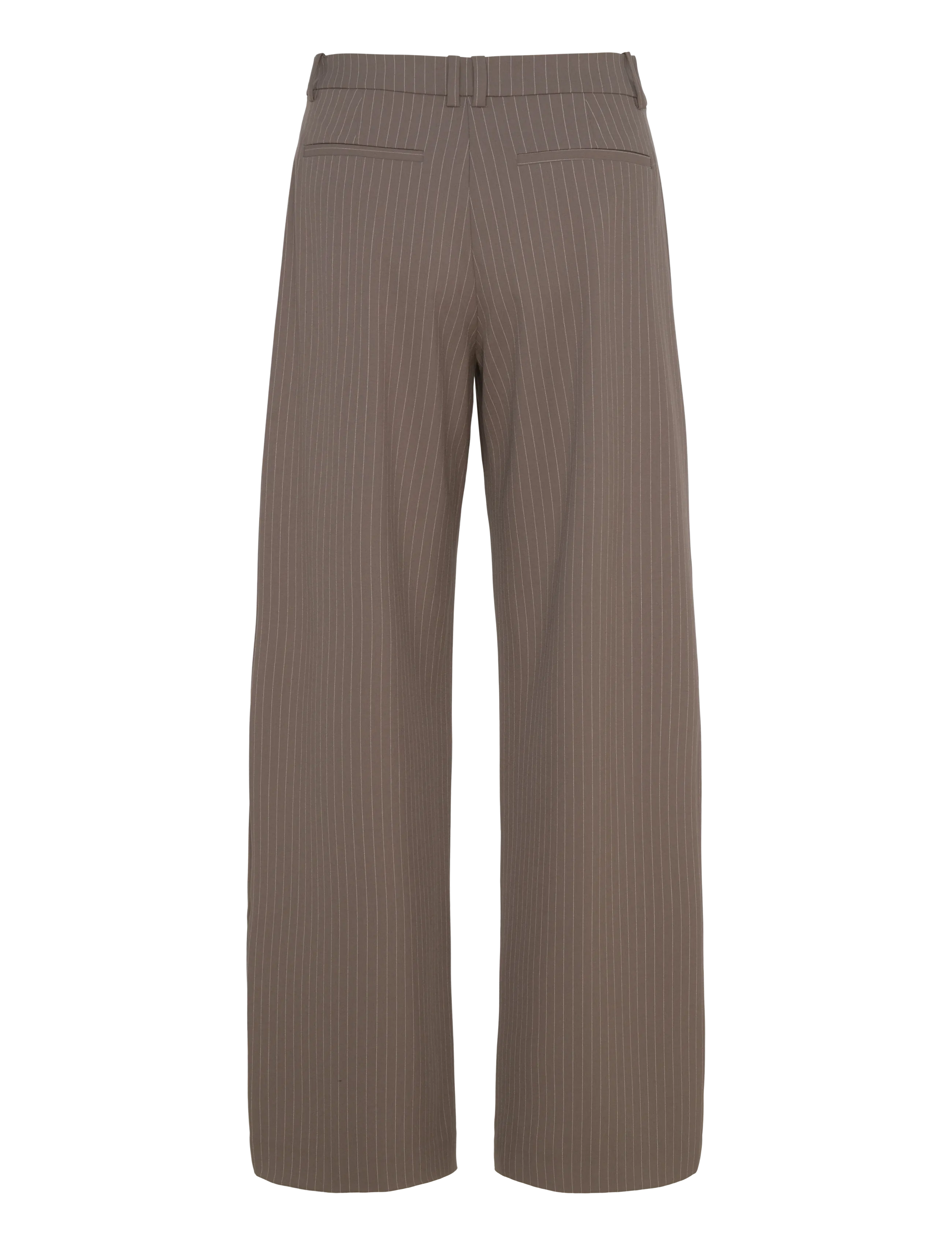 Weekday - Low-Waisted Loose Fit Suit Trousers - kostymbyxor - mole - 1