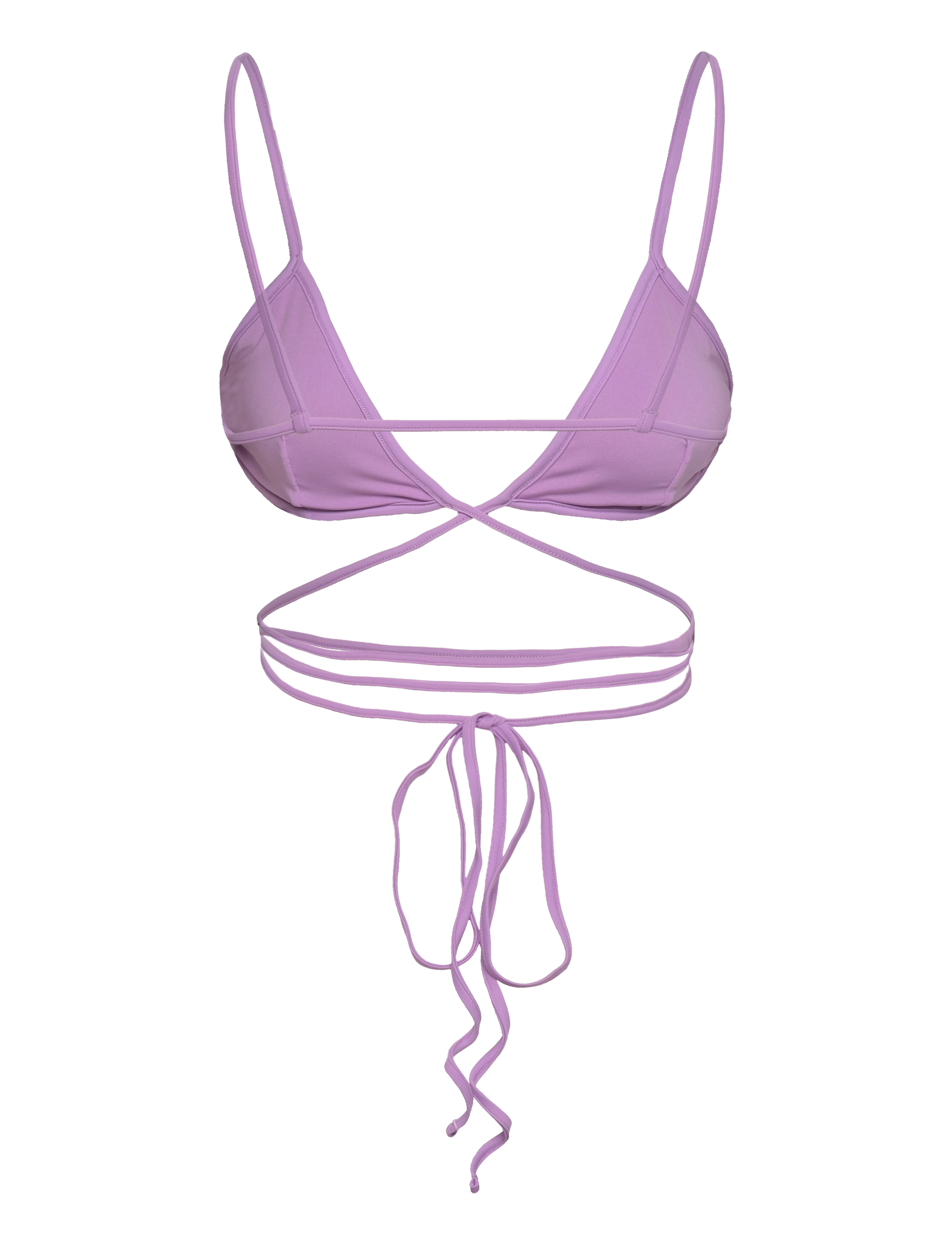 Weekday - Bikini Top - trekantsbikinier - purple - 1