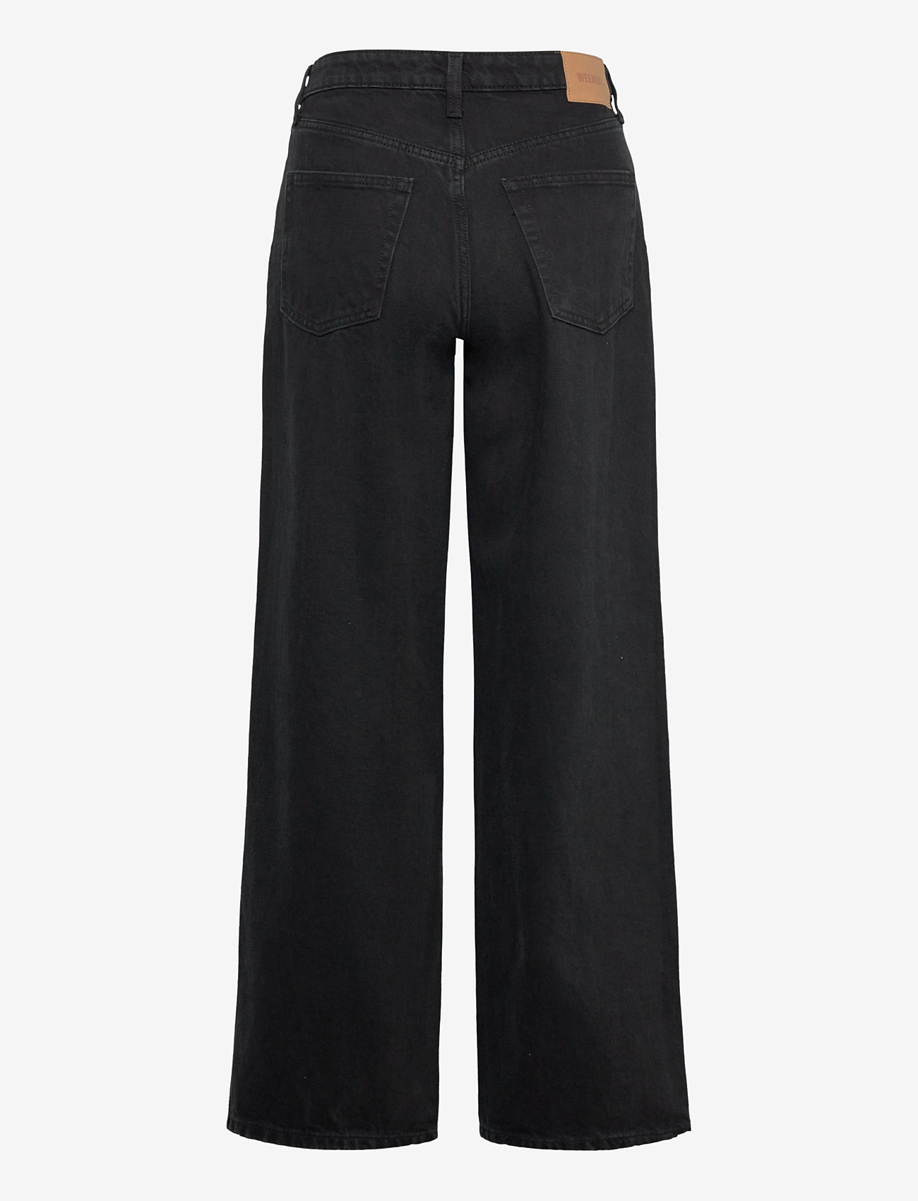 Weekday - Area Loose Fit Jeans - laia säärega teksad - black rinse - 1