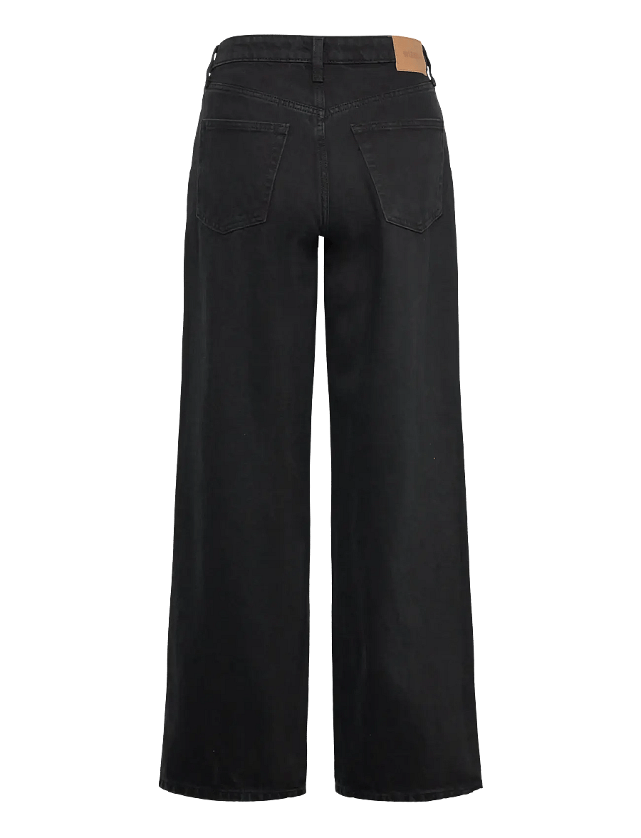 Weekday - Area Loose Fit Jeans - laia säärega teksad - black rinse - 1