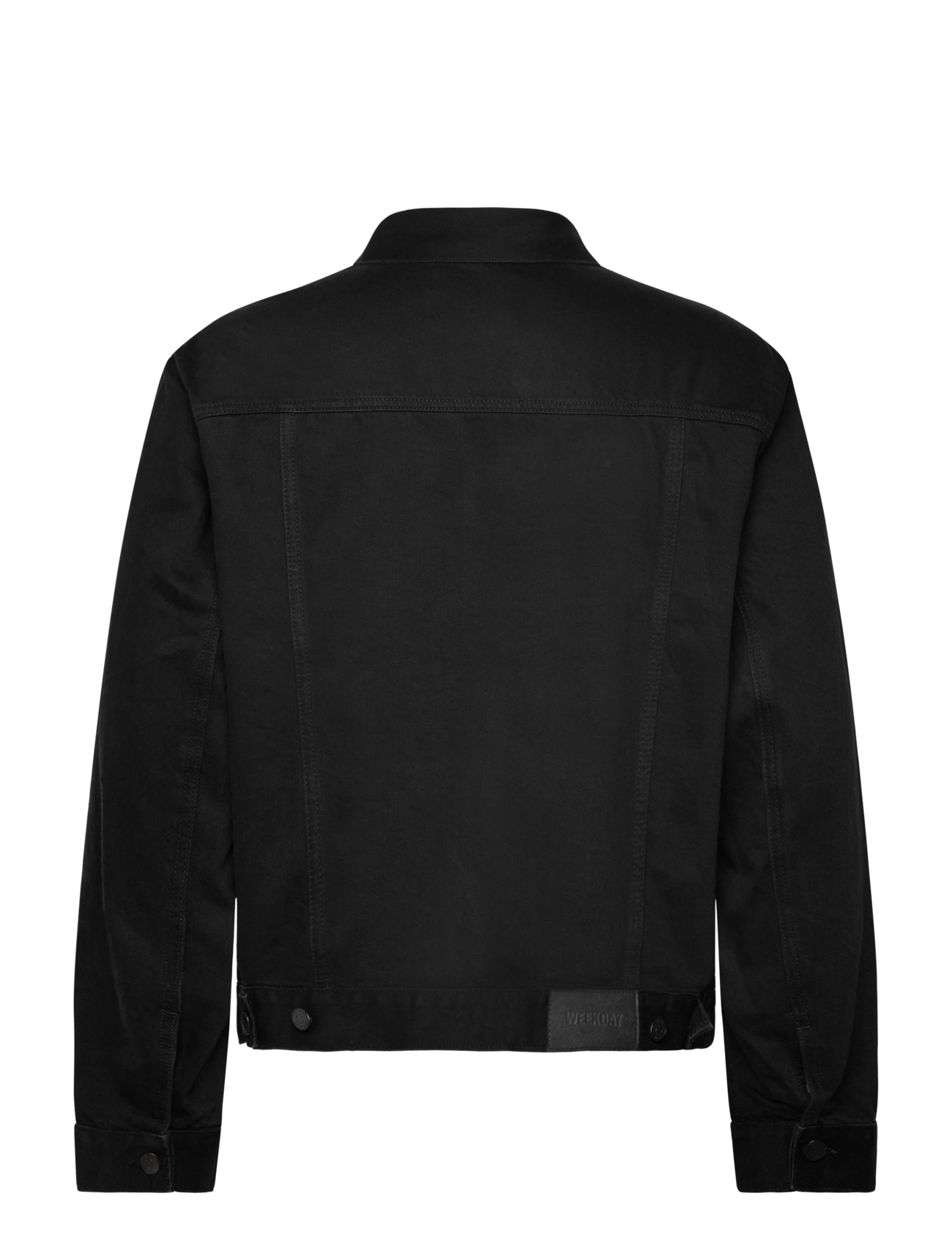 Weekday - Relaxed Denim Jacket - ungefütterte denimjacken - black rinse - 1