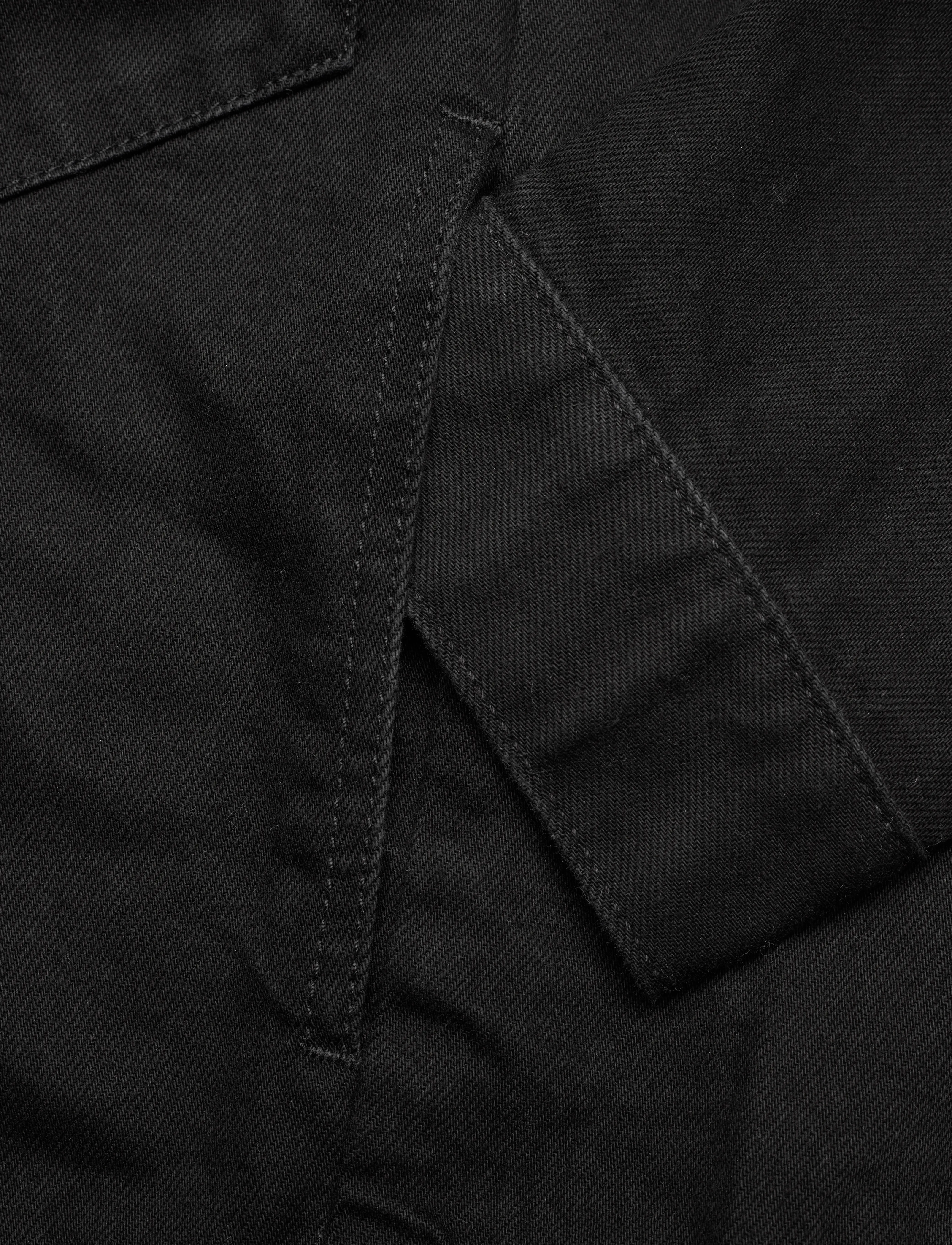 Weekday - Relaxed Denim Jacket - ungefütterte denimjacken - black rinse - 3
