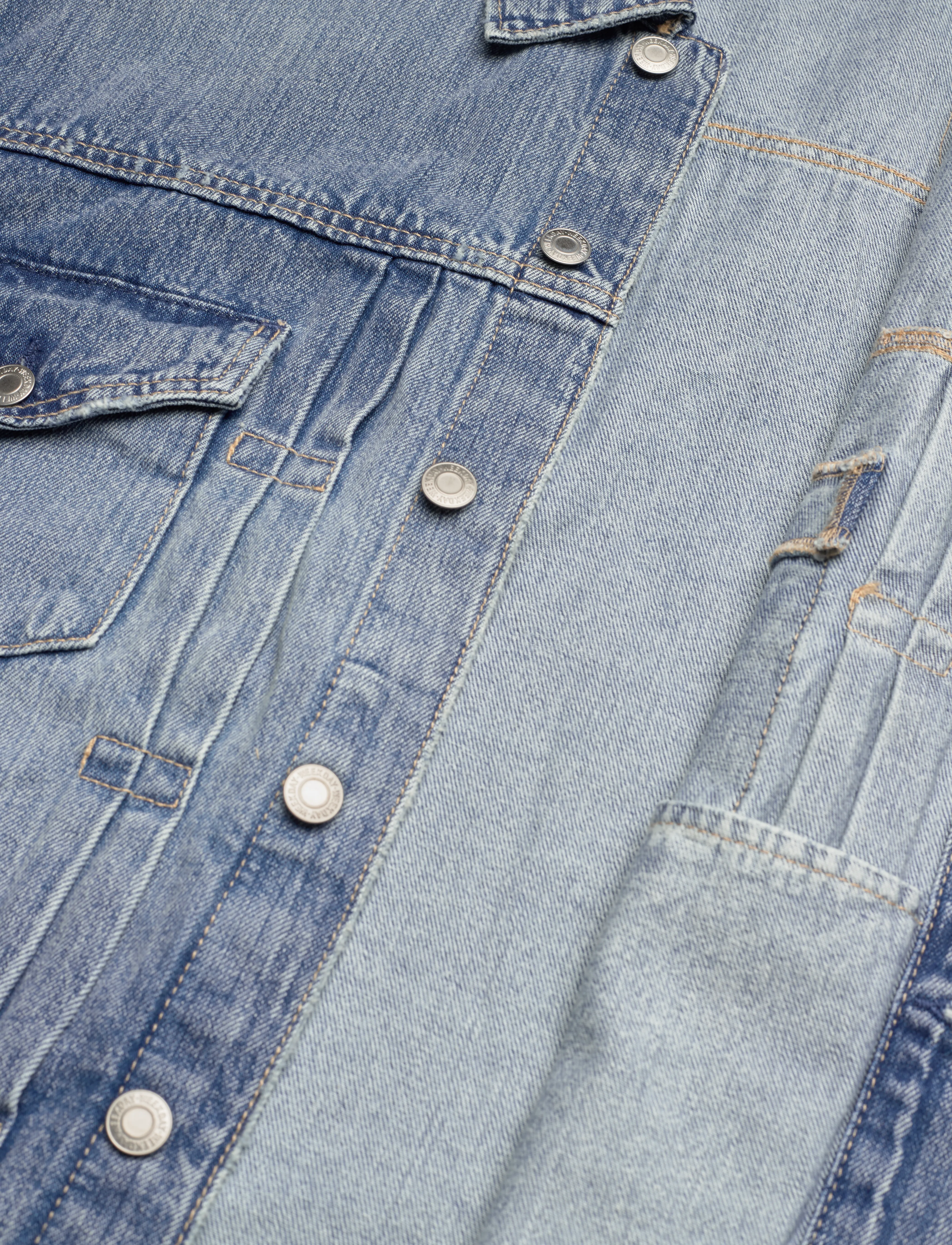 Weekday - Relaxed Denim Jacket - uforede denimjakker - blue stream - 4
