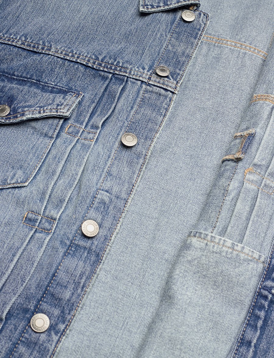 Weekday - Relaxed Denim Jacket - ungefütterte denimjacken - blue stream - 4