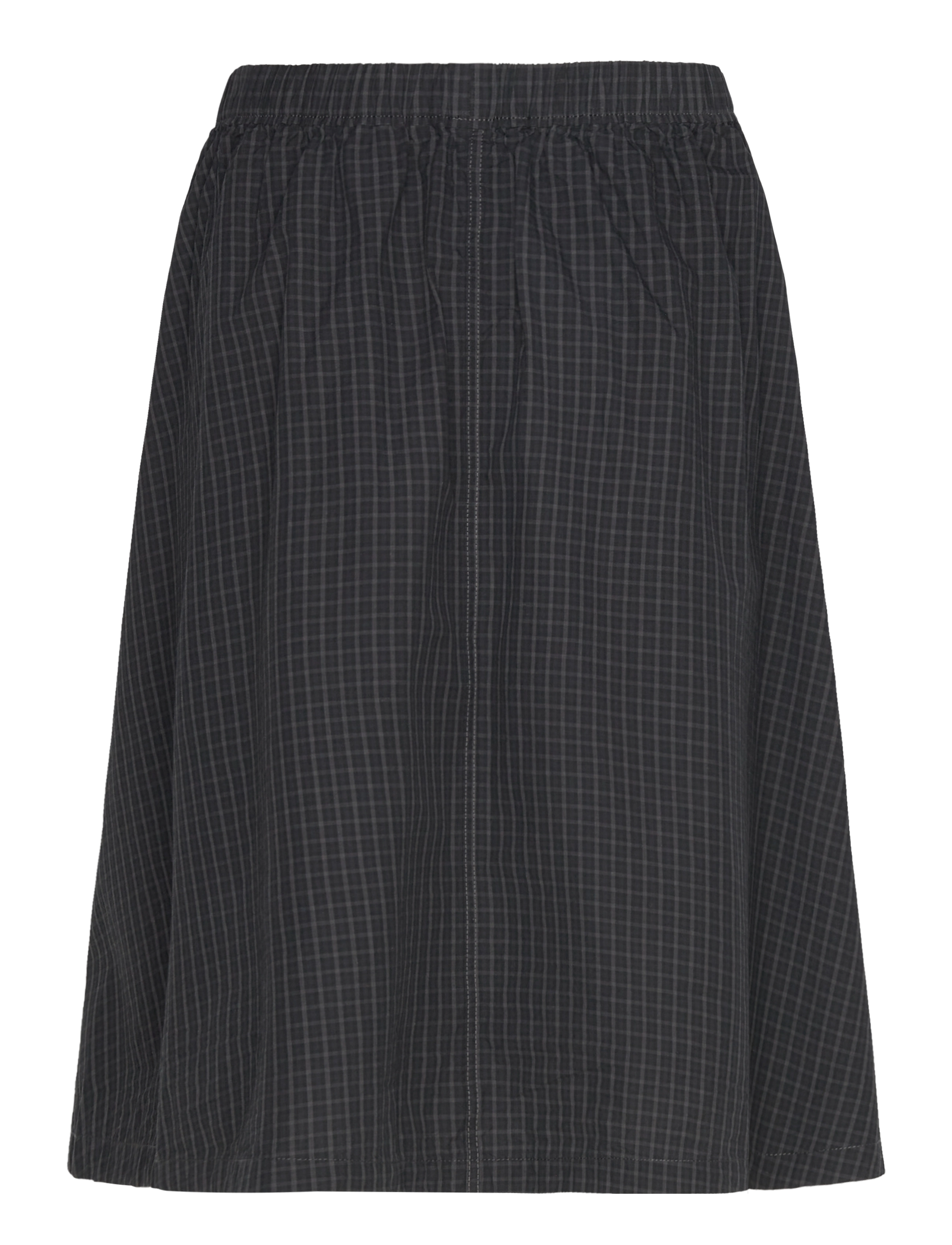 Weekday - Cotton Poplin Midi Skirt - midi-röcke - blue dark - 1