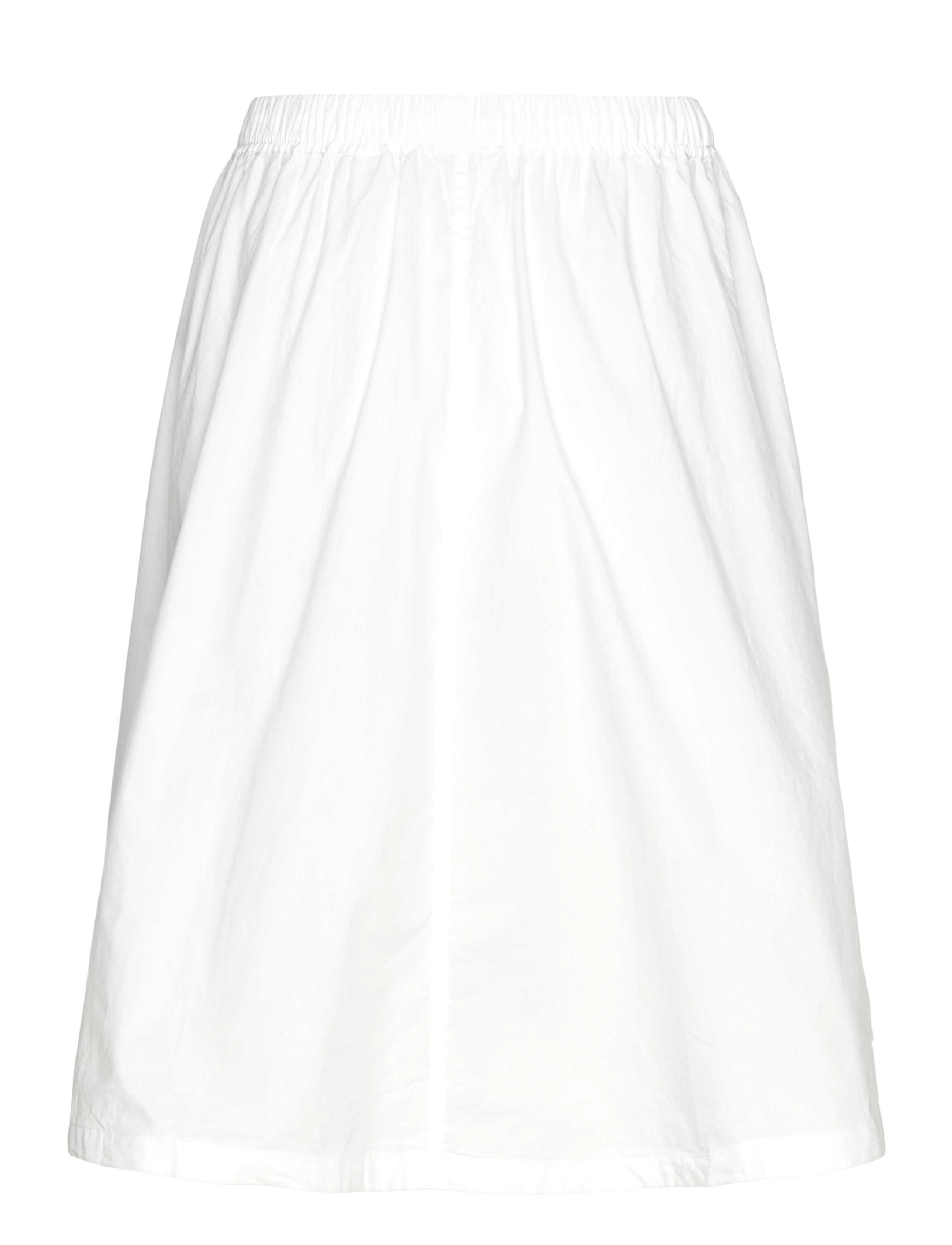 Weekday - Cotton Poplin Midi Skirt - midihameet - white light - 1