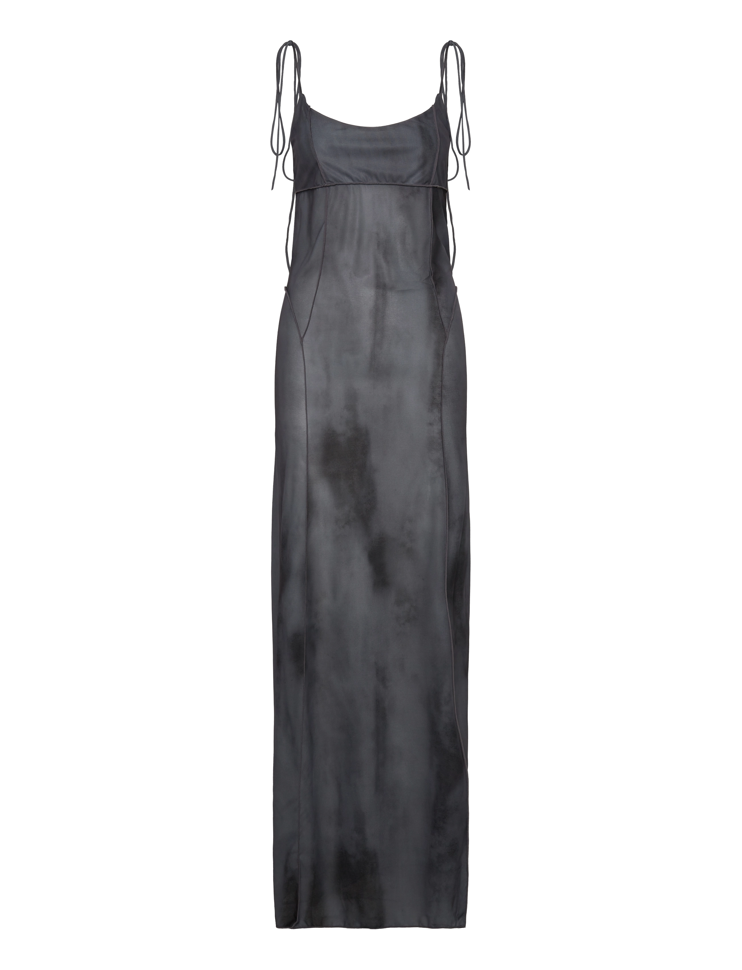 Weekday Strap Maxi Dress - Kampagne - DARK GREY / grey