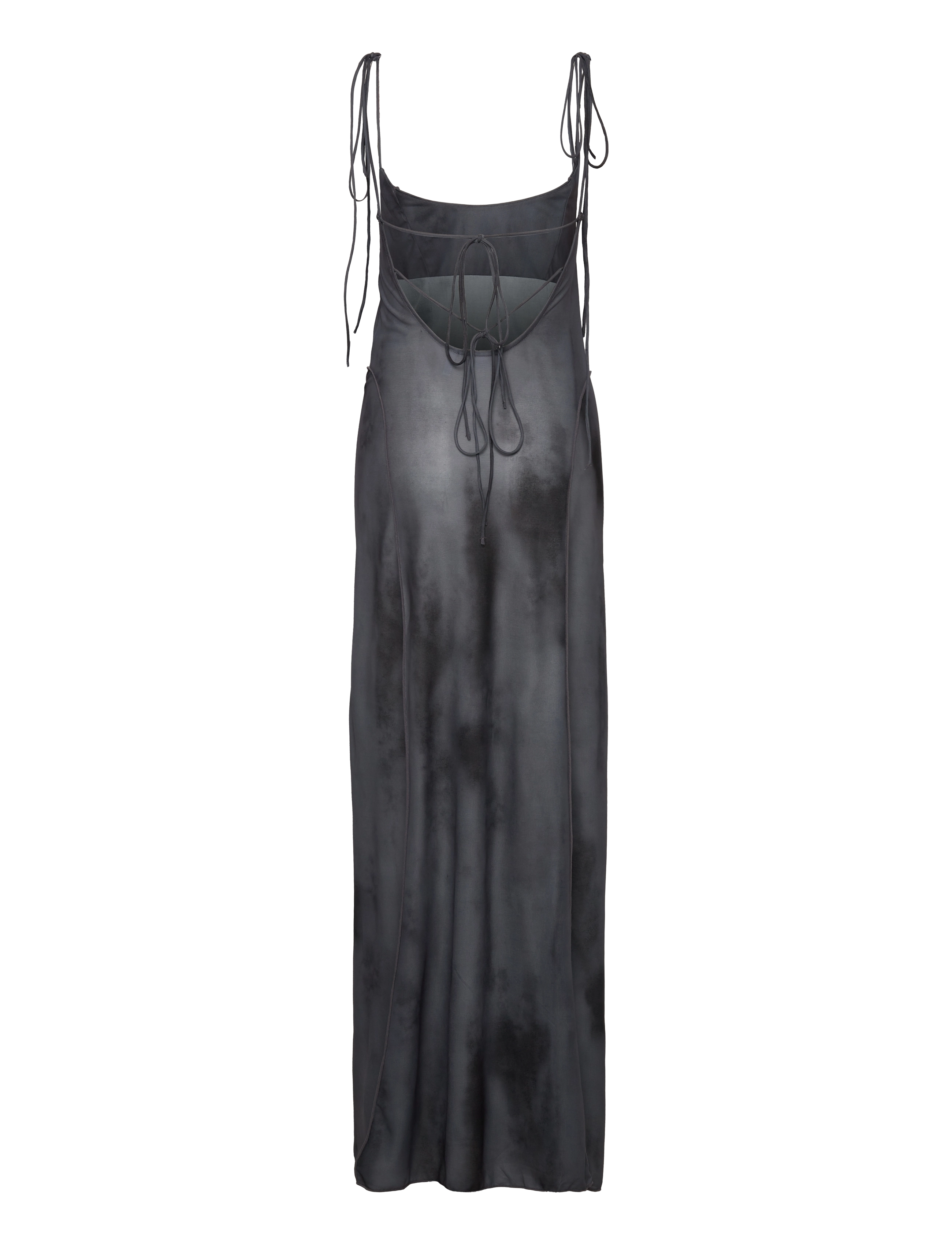 Weekday - Strap Maxi Dress - Õlapaeltega kleidid - dark grey - 1