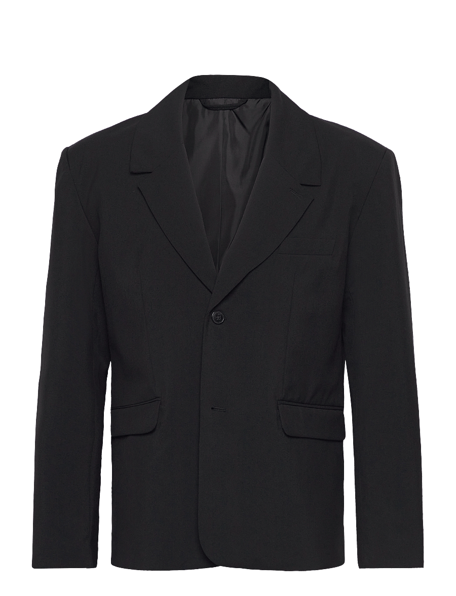 Weekday - Fitted Blazer - enkeltradede blazere - black - 0