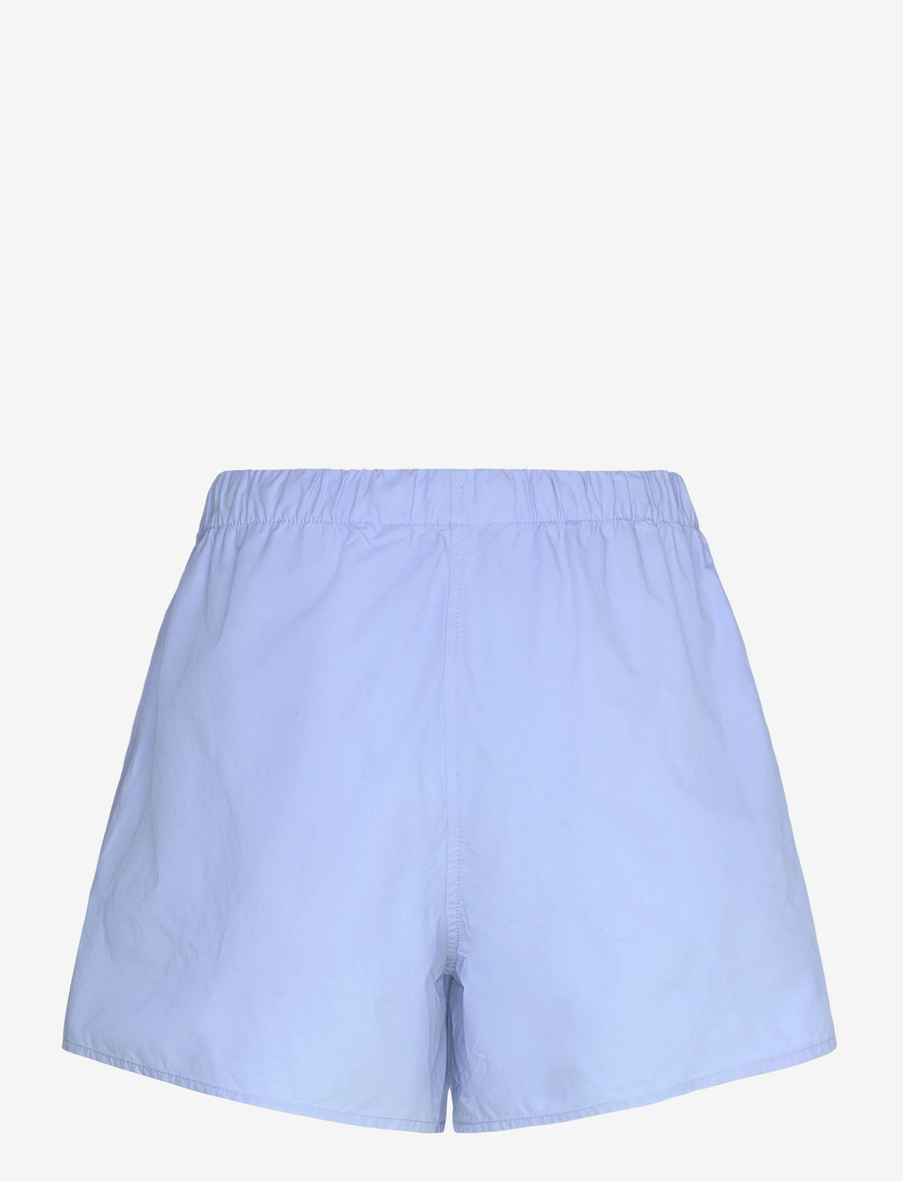 Weekday - Wide Washed Pull-on Shorts - casual shorts - blue light - 1