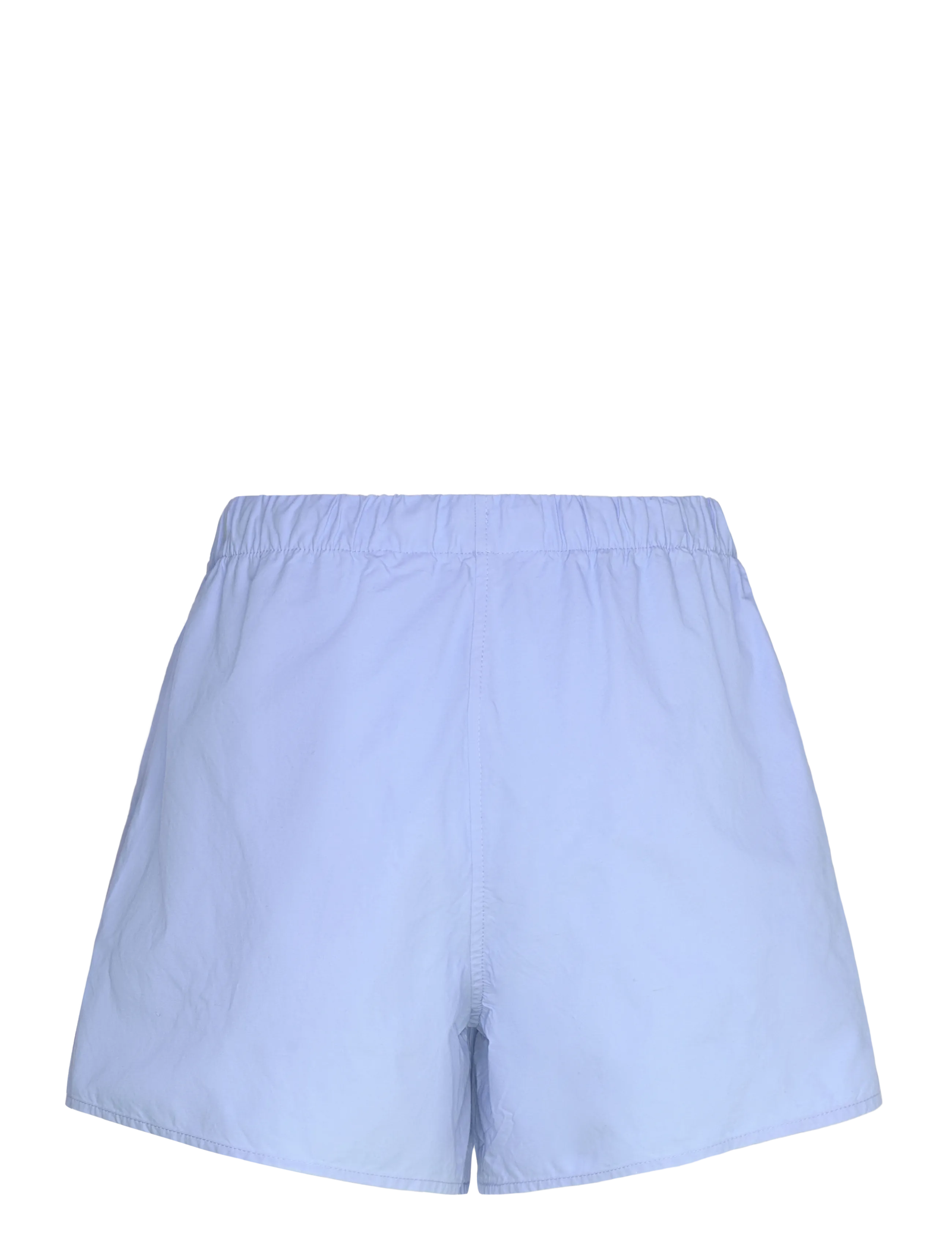 Weekday - Wide Washed Pull-on Shorts - casual shorts - blue light - 1