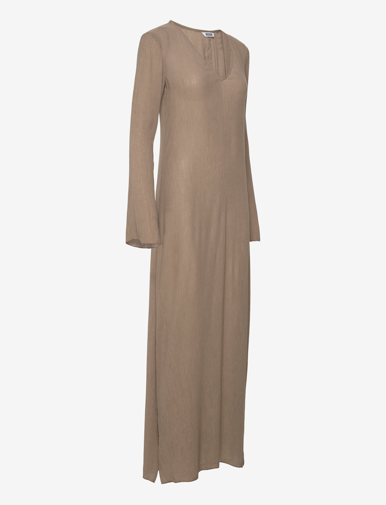 Weekday - Maxi Longsleeve Dress - maxi dresses - white light - 3