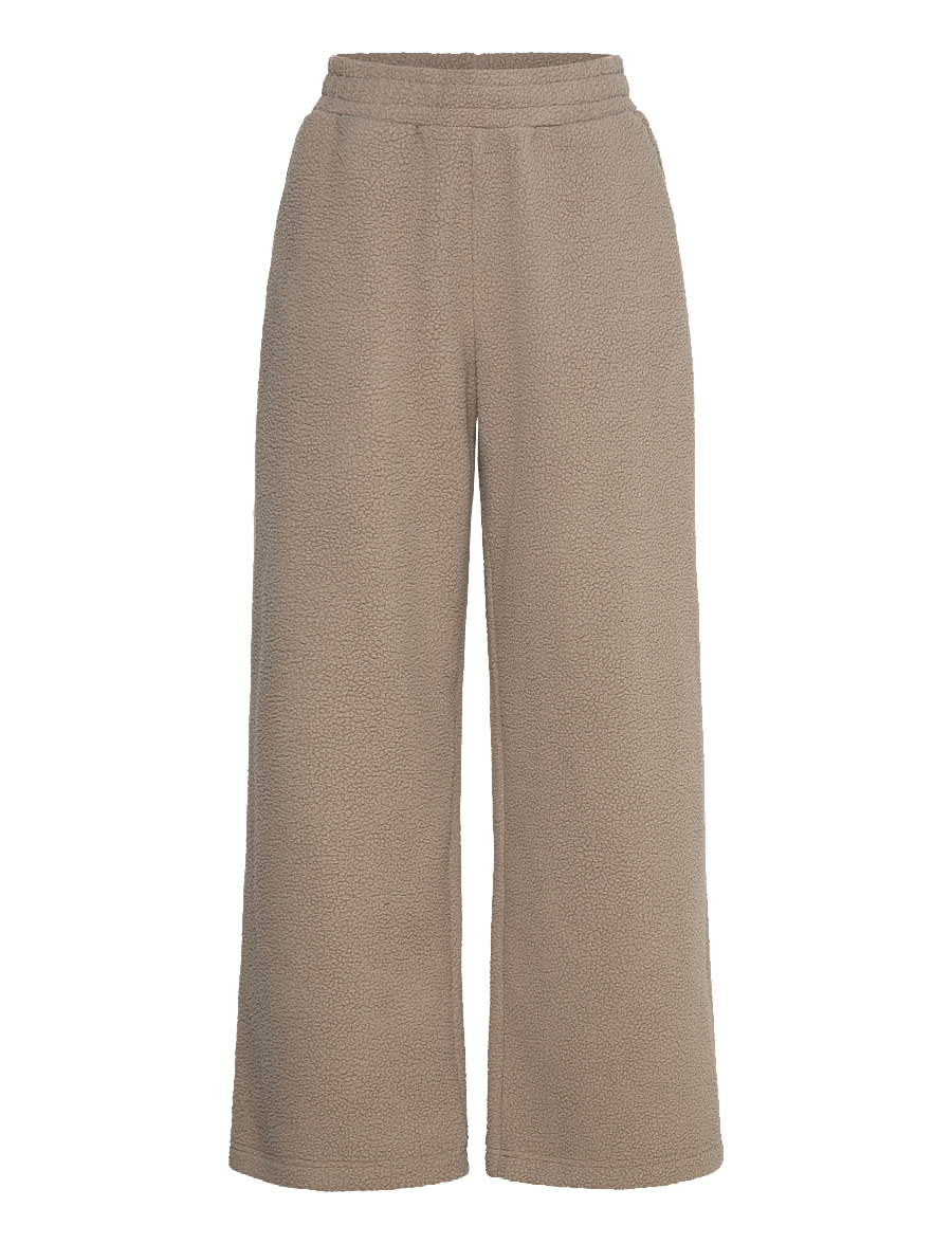 Weekday - Fleece Trousers - hosen mit weitem bein - mole - 0