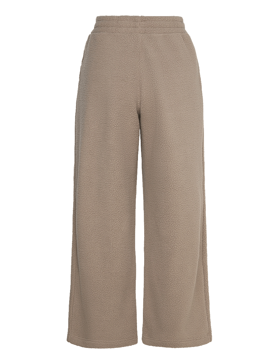 Weekday - Fleece Trousers - hosen mit weitem bein - mole - 1