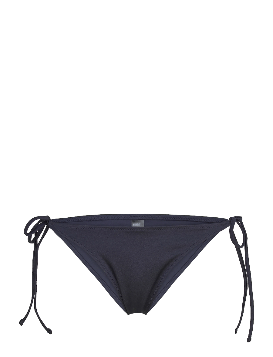 Weekday - Strappy Tie Bikini Bottoms - side tie bikinier - dusty blue - 0
