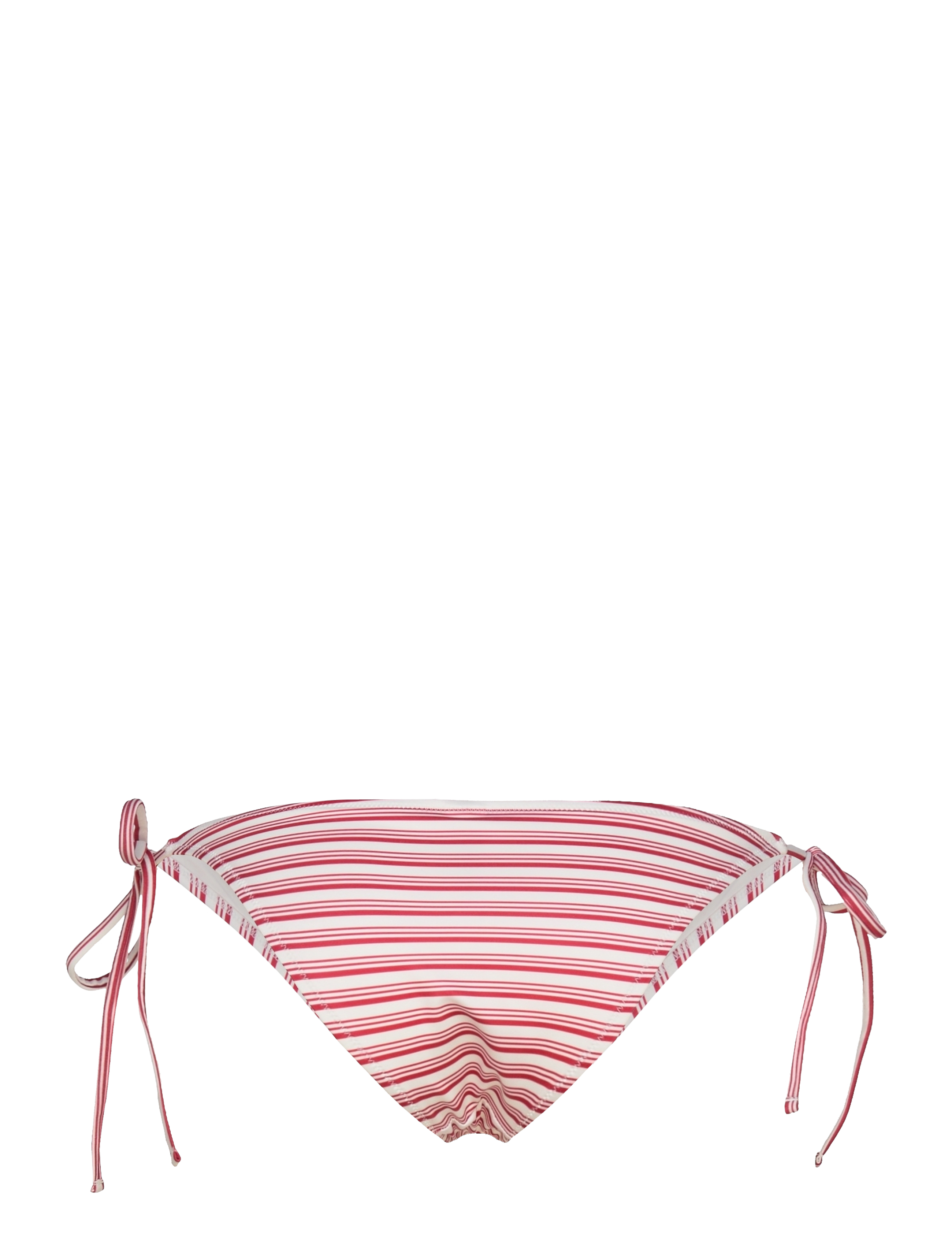 Weekday - Ocean Printed Bikini Bottom - küljele seotavad bikiinid - red stripe - 1