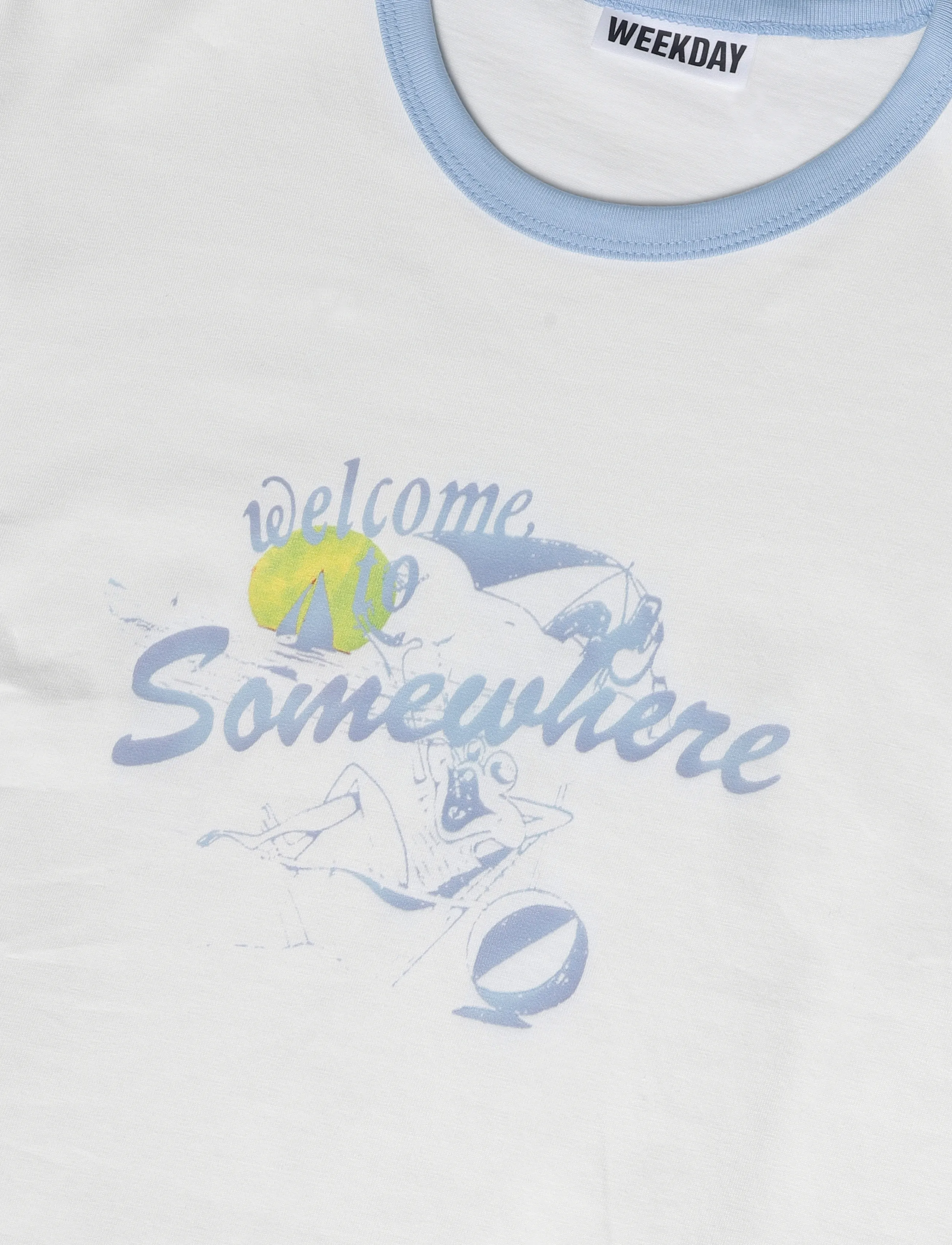 Weekday - Graphic T-shirt - lühikeste varrukatega t-särgid - "welcome to somewhere" - 2