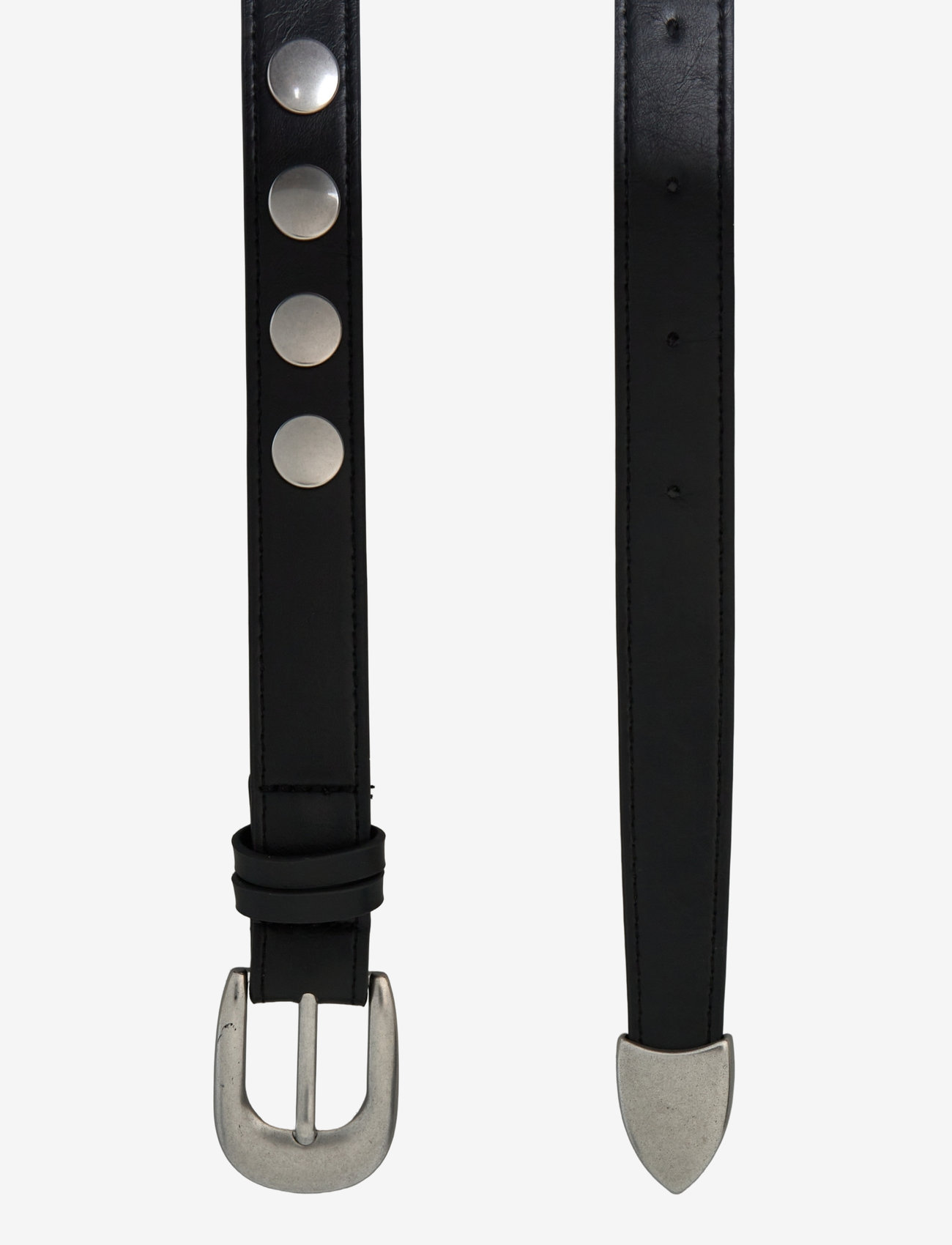 Weekday - Studs Belt - casual bælter - black - 1