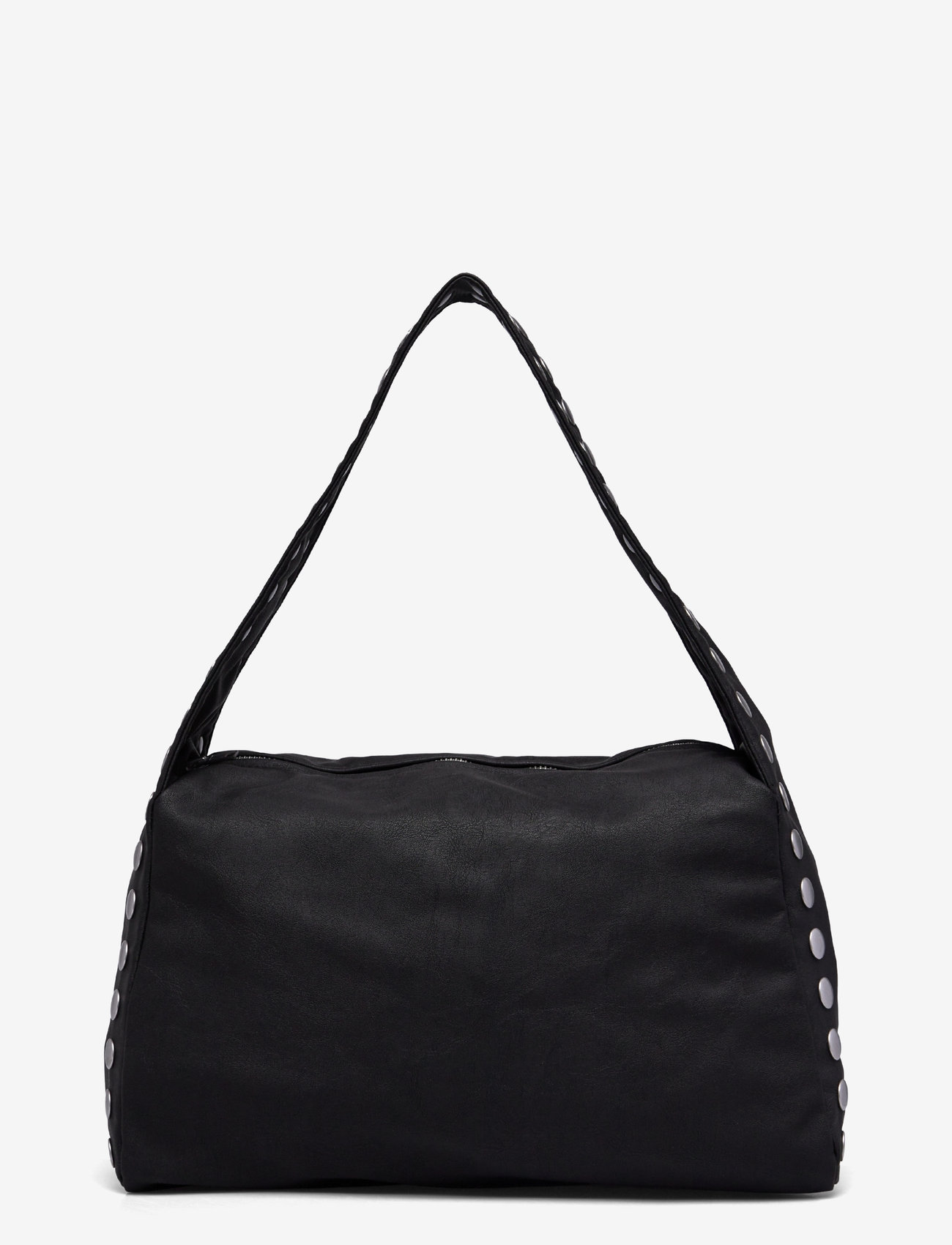 Weekday - Studded Faux Leather Shoulder Bag - special occasions - black - 0