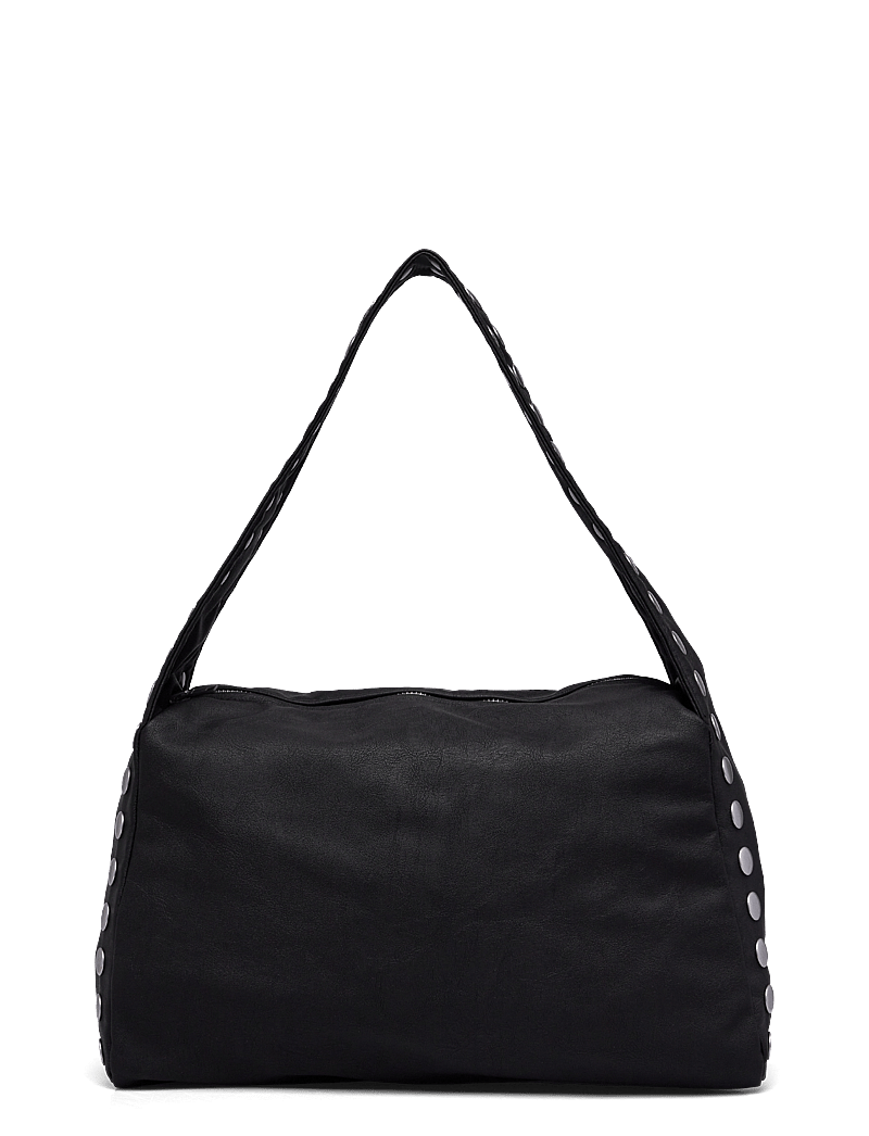 Weekday - Studded Faux Leather Shoulder Bag - special occasions - black - 0