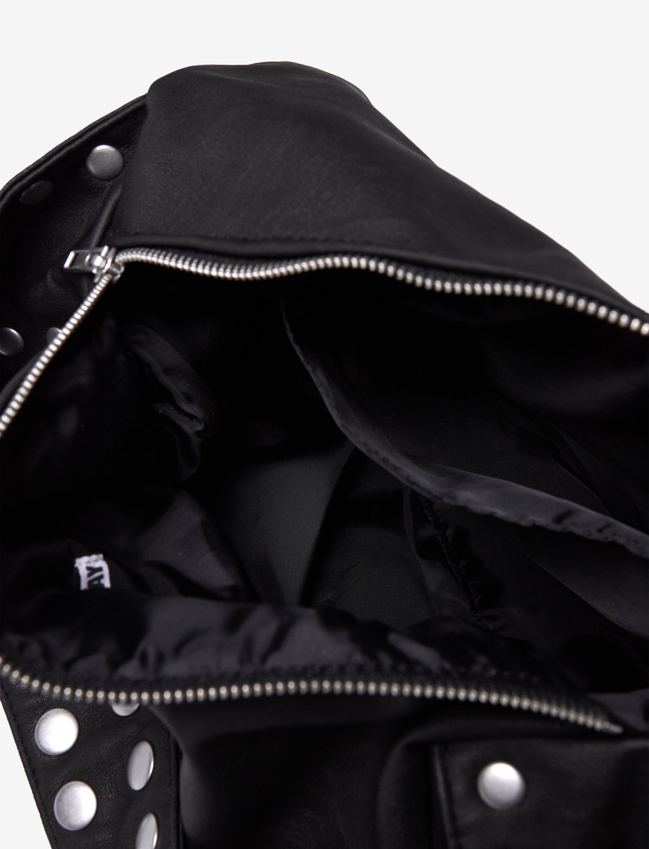 Weekday - Studded Faux Leather Shoulder Bag - special occasions - black - 3