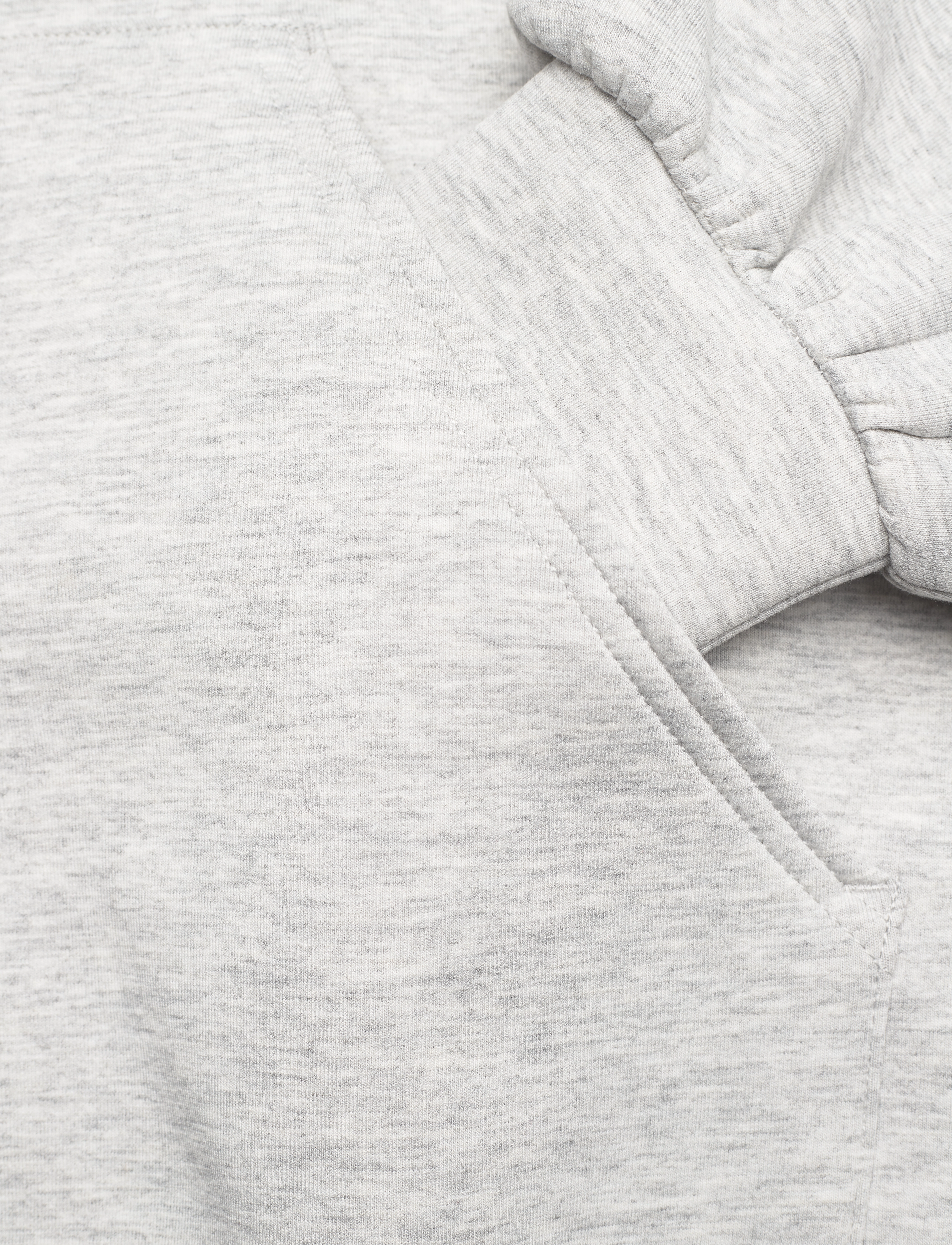 Weekday - Oversized Scuba Hoodie - kapuzenpullover - grey melange - 3